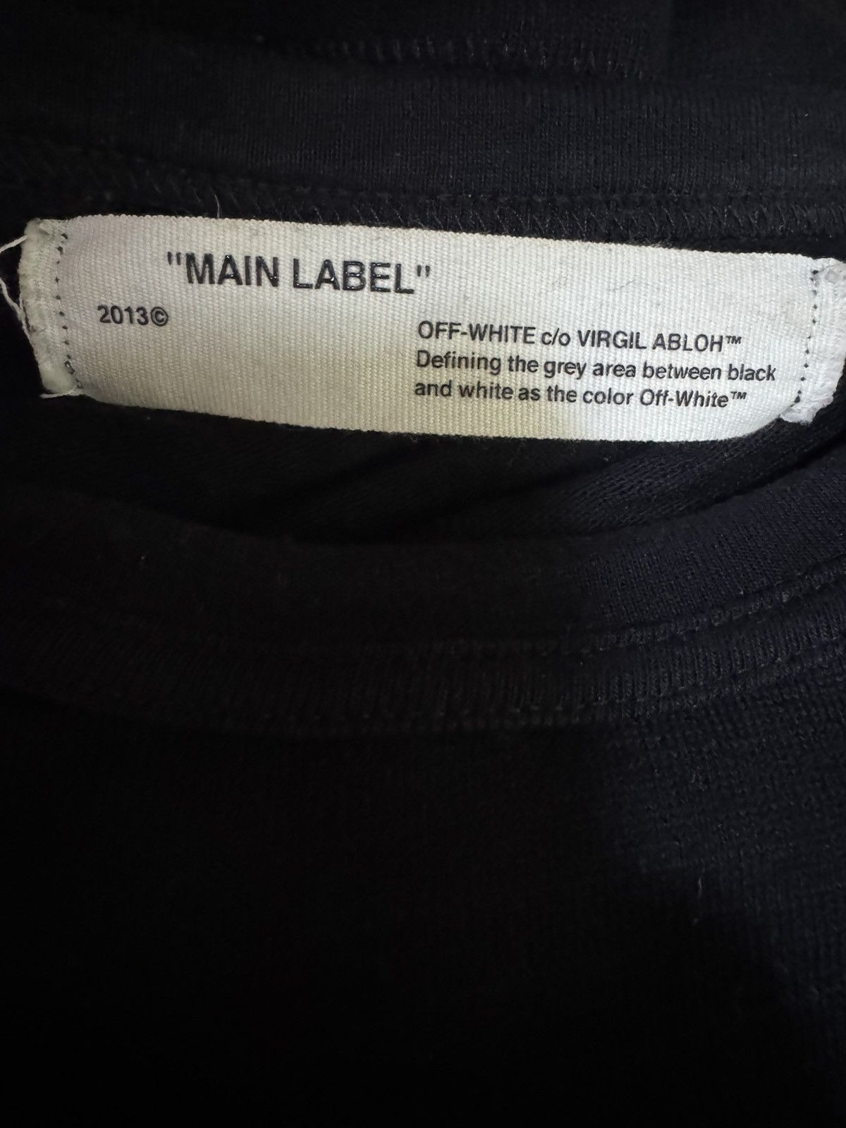 Off-White Off white caravaggio tee Size US S / EU 44-46 / 1 - 5 Thumbnail