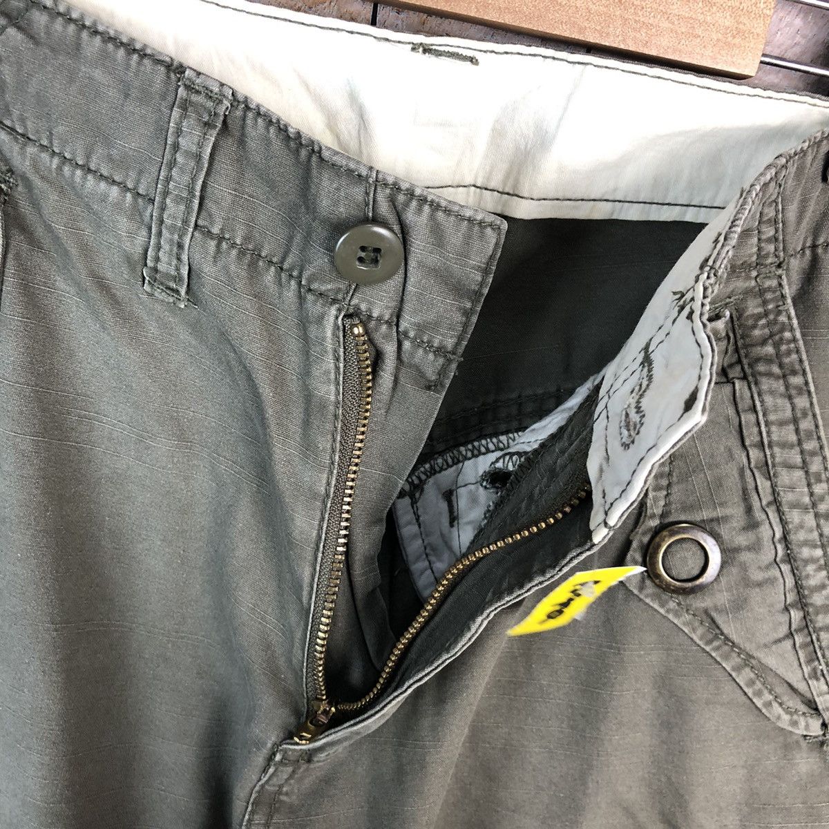 Japanese Brand Baldia Green Cargo Multipocket Pants #A988 Size US 30 / EU 46 - 14 Thumbnail