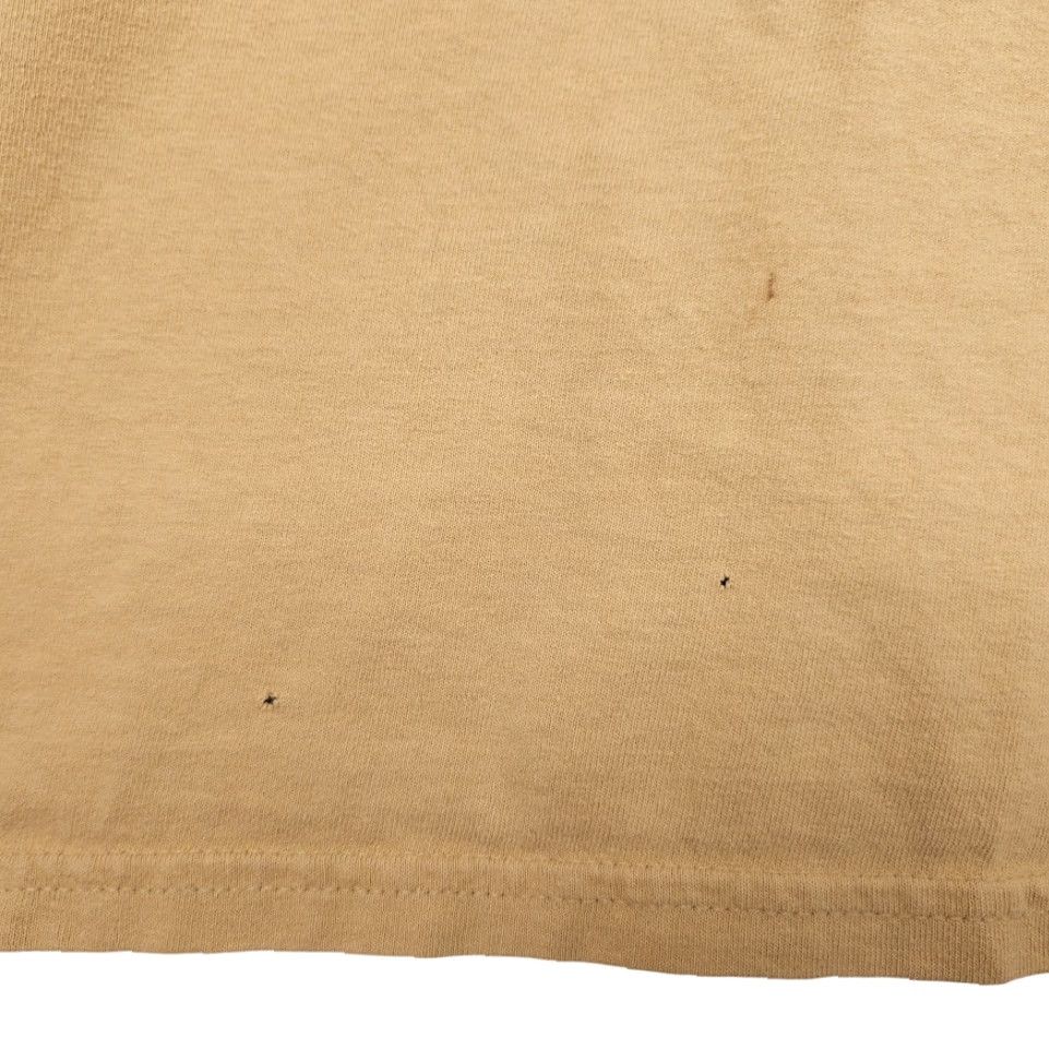 Gildan VINTAGE Elvis Presley T Shirt Mens Size Small Beige Y2K King Of Rock Overdose Shirt Size US S / EU 44-46 / 1 - 5 Thumbnail