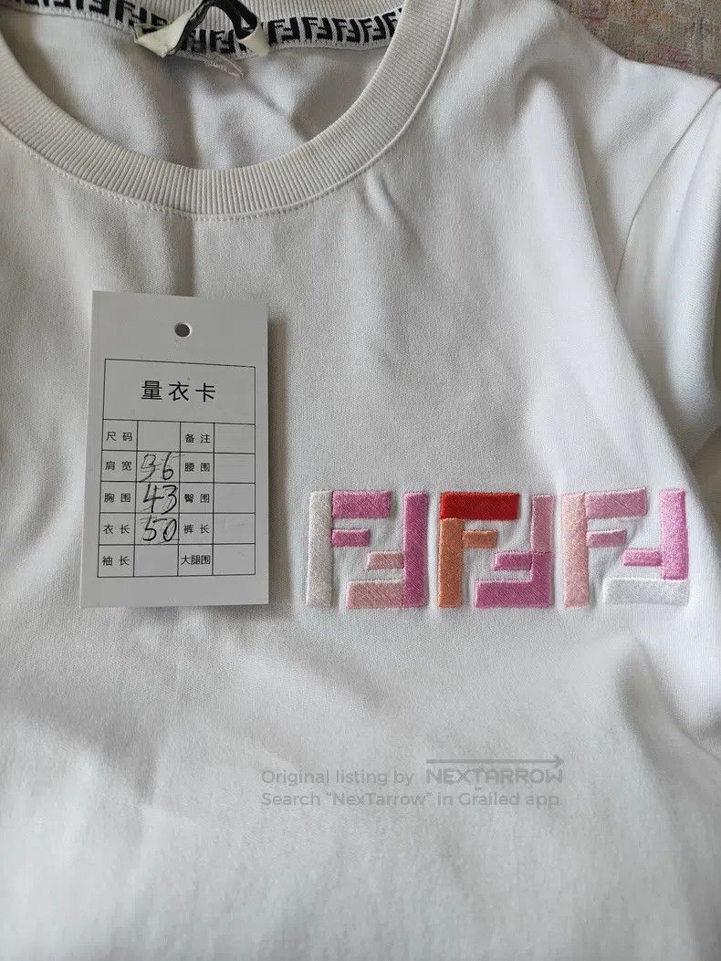 Fendi Fendi Double F short sleeve Size XXS / US 00 / IT 34 - 5 Thumbnail
