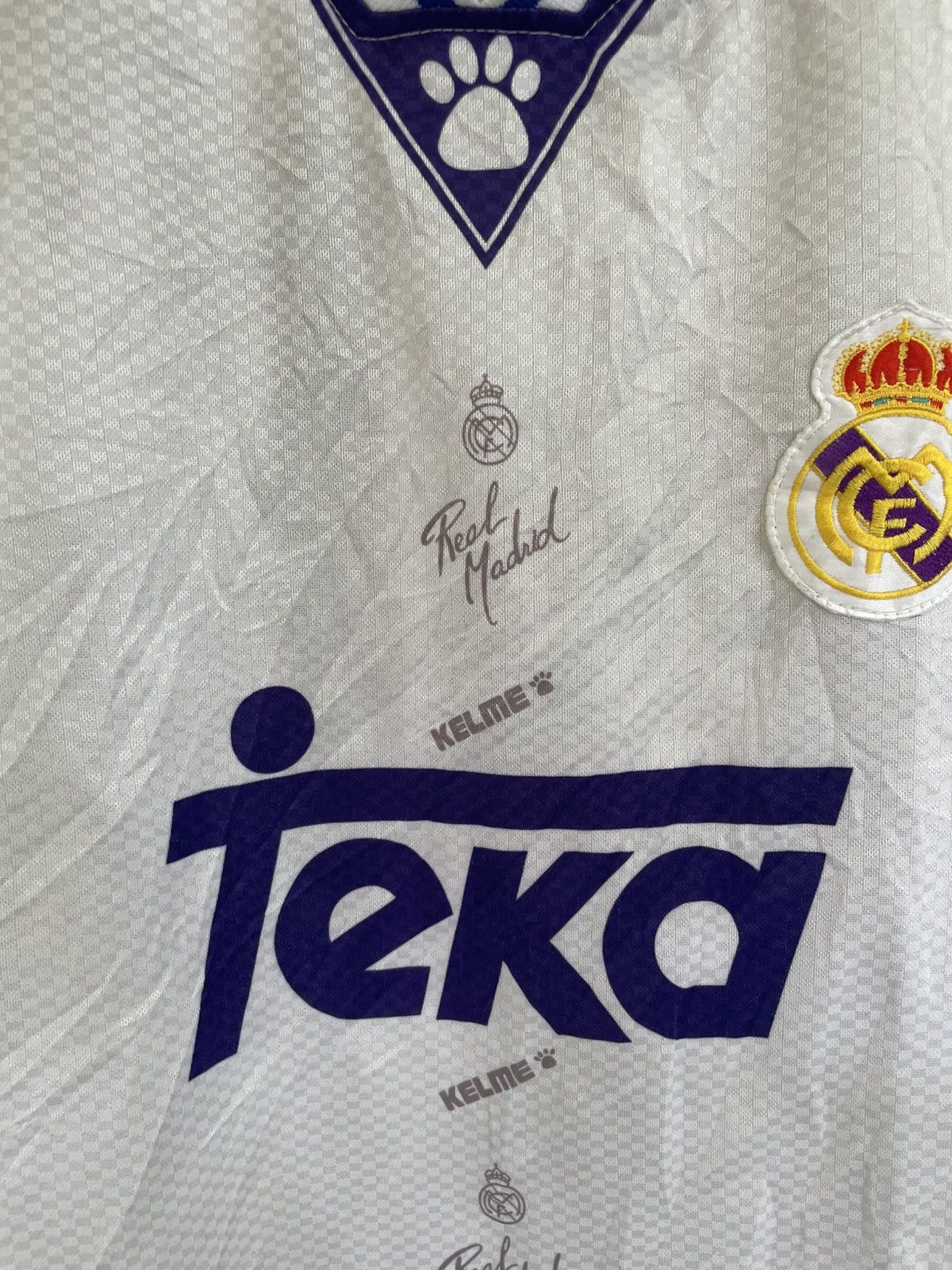 Vintage Vintage Real Madrid bootleg jersey Sign Star brand Size US M / EU 48-50 / 2 - 6 Thumbnail