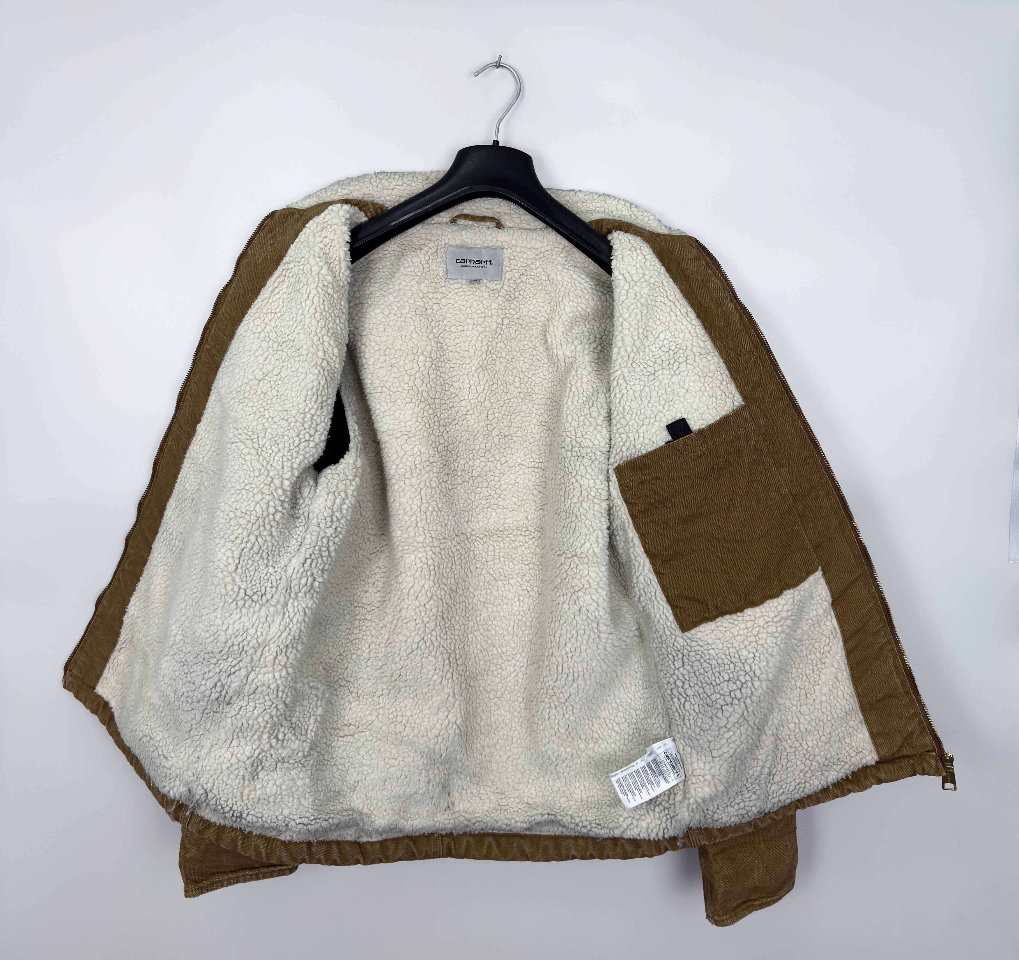 Carhartt Wip Carhartt WIP Miles Sherpa Canvas Jacket Size US M / EU 48-50 / 2 - 11 Thumbnail