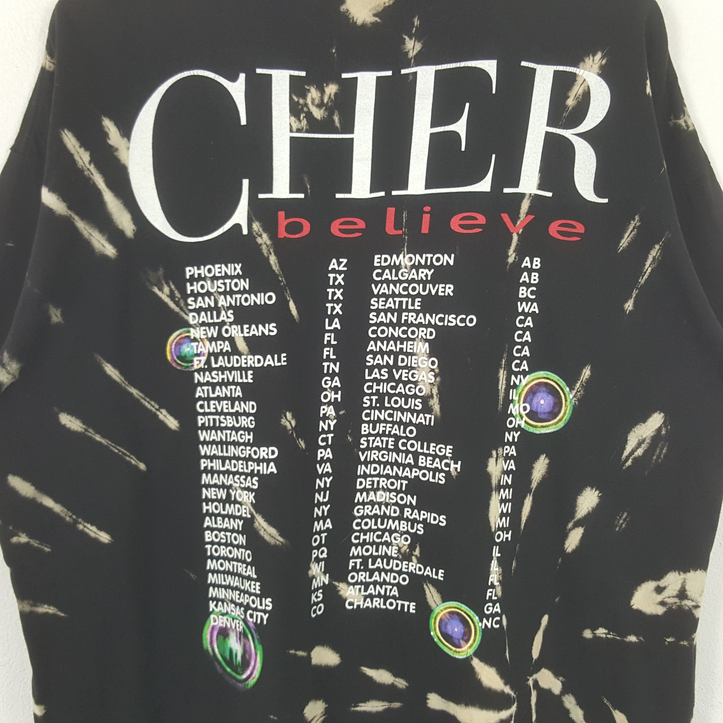 Band Tees VIntage Chier Believe Solo Singer Tour Tshirt RR6 Size US XL / EU 56 / 4 - 2 Thumbnail