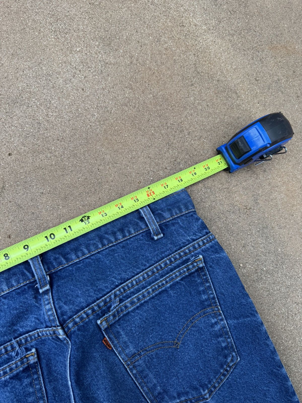 Levi's × Vintage Vtg 80’s Levi’s 646 Orange Tab Bellbottom Flare Jeans 36x29 Size US 36 / EU 52 - 9 Thumbnail