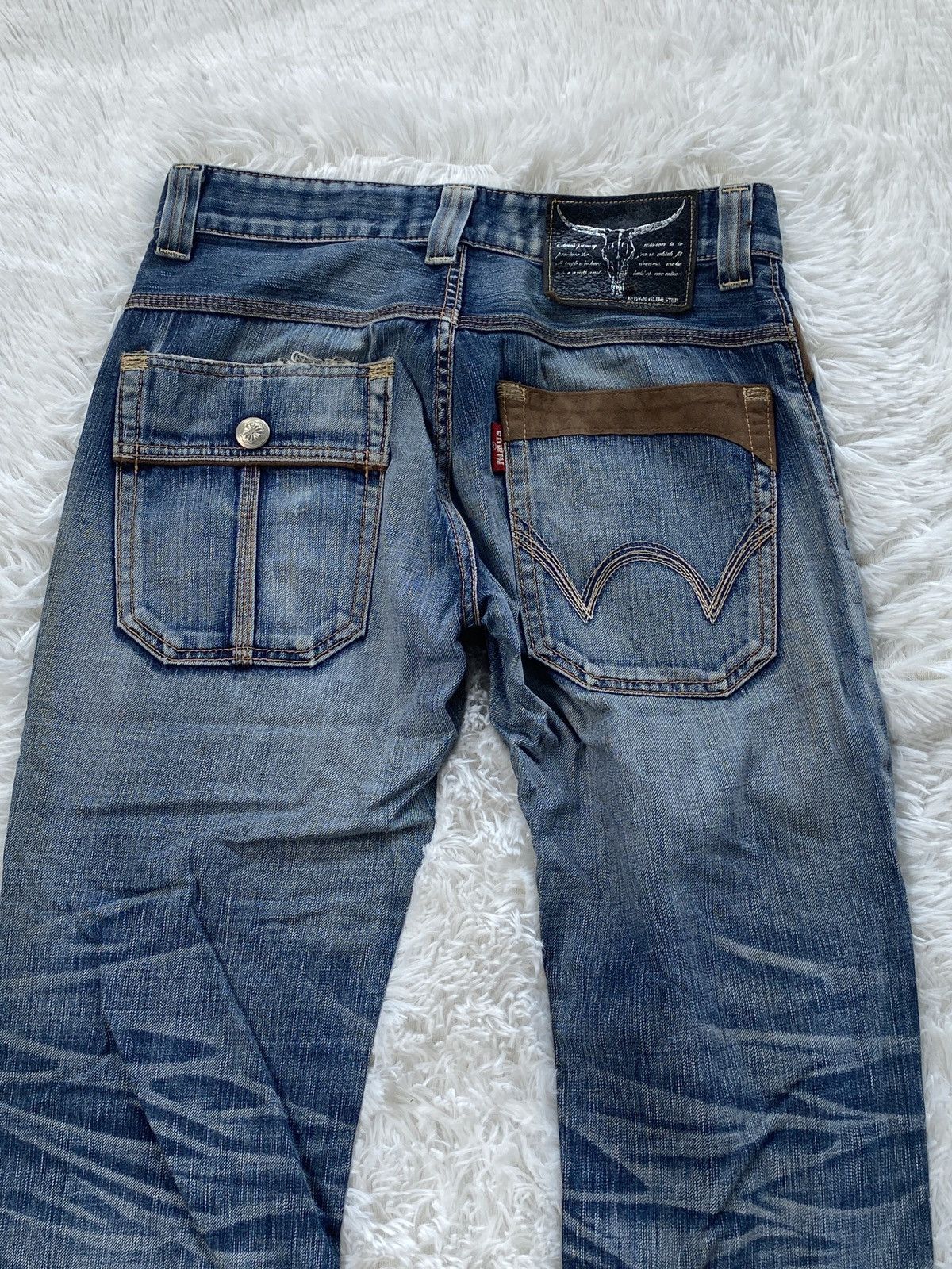 Edwin 💥Last Drop 💥Edwin Bushpant BlueTrip Pant Jeans Made in Japan Size US 31 - 12 Thumbnail