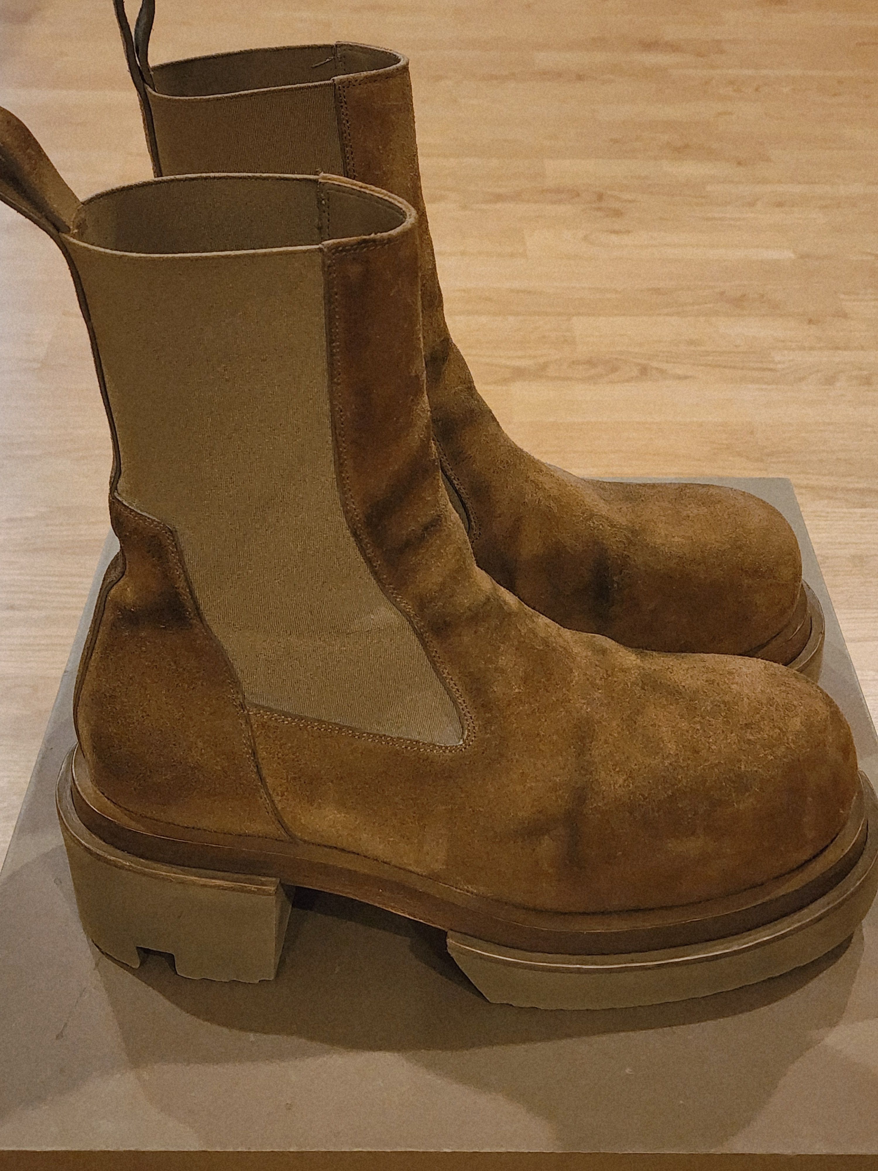 Rick Owens Rick Owens Dust Beatle Bogun Boots Size US 9 / EU 42 - 4 Thumbnail