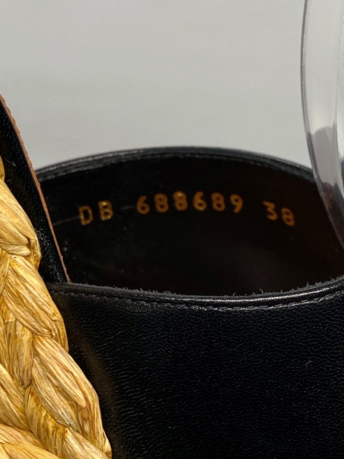 Yves Saint Laurent Saint Laurent leather espadrille wedge sandals size 38 Size US 8 / IT 38 - 12 Thumbnail