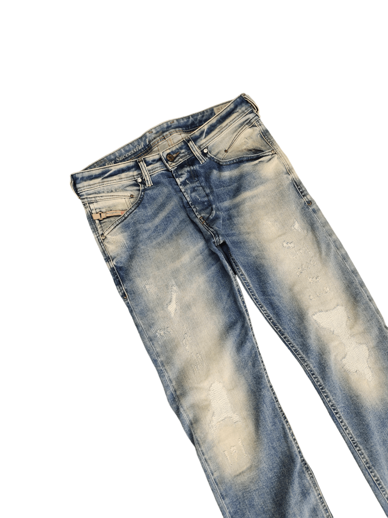 Diesel Vintage Diesel Belther Regular Slim Tapered Denim Jeans Size US 30 / EU 46 - 5 Thumbnail