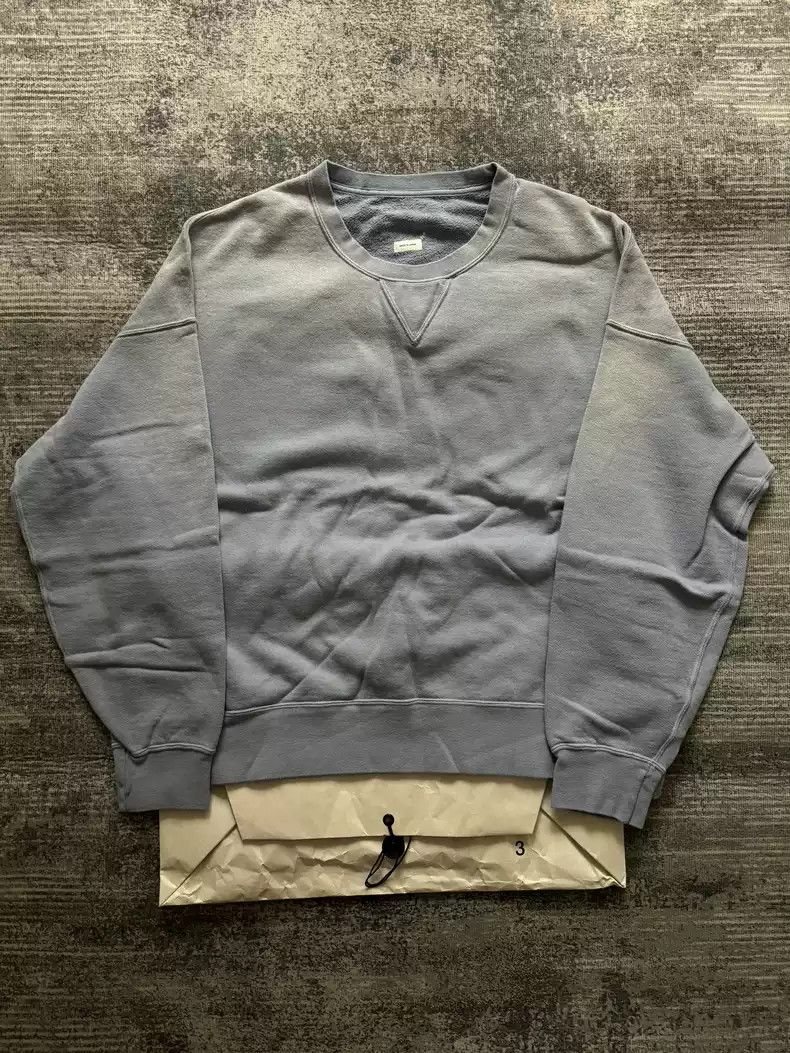 VISVIM 23AW AMPLUS SB SWEAT L/S DMGD - Sweatshirts Hoodies
