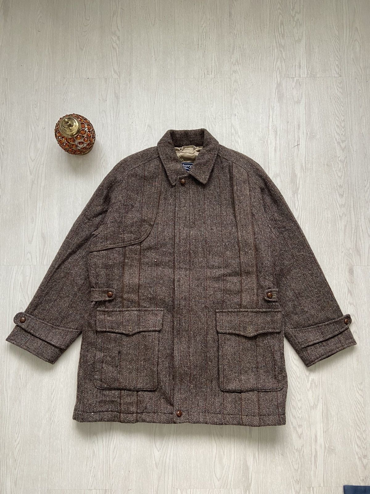ジャケット・アウター 90s Burberry shawl color wool blouson Burberry × Burberry Prorsum × Vintage 90s Burberrys Shawl