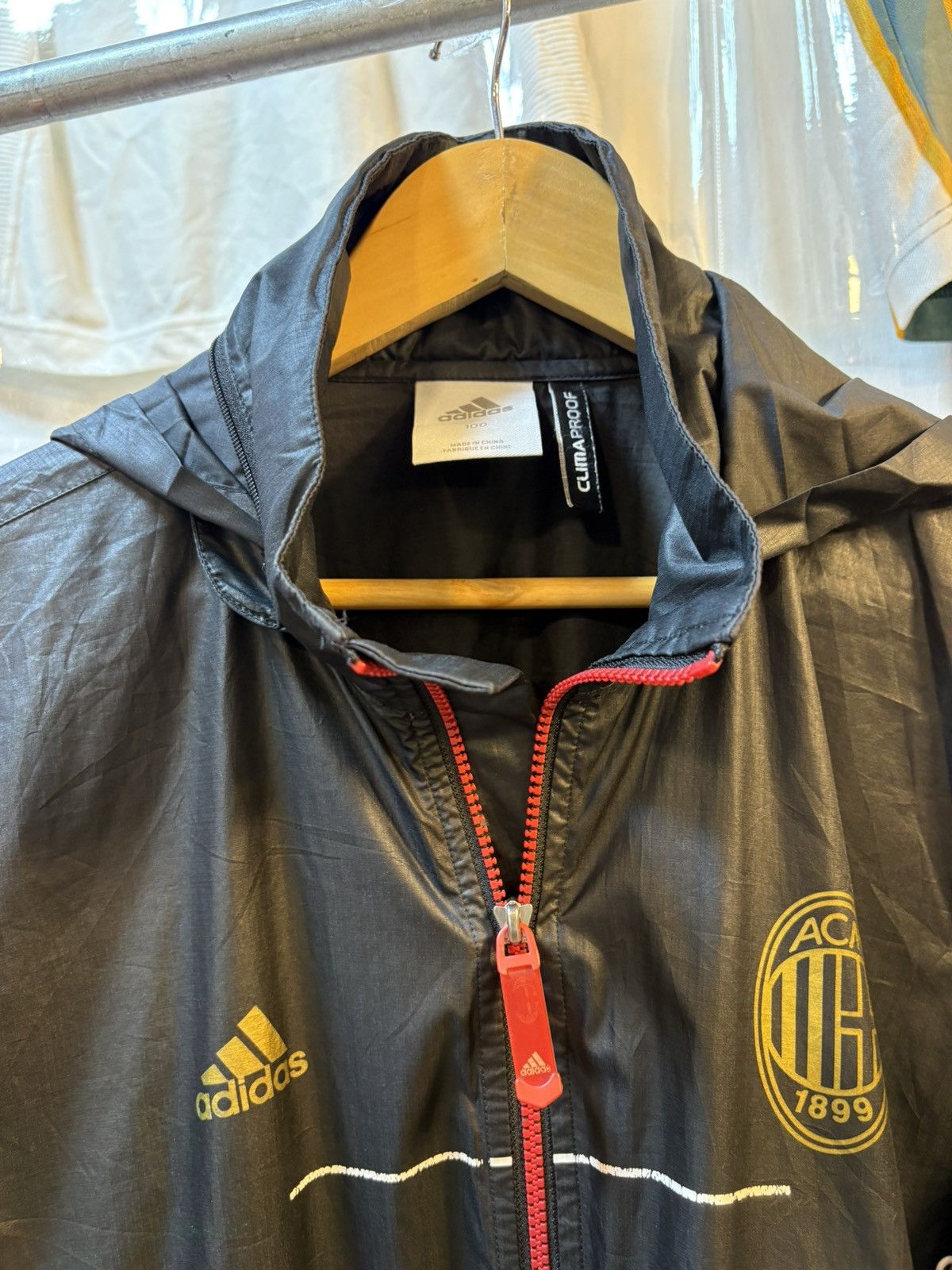 Adidas AC Milan Tracksuit Size US XL / EU 56 / 4 - 9 Thumbnail
