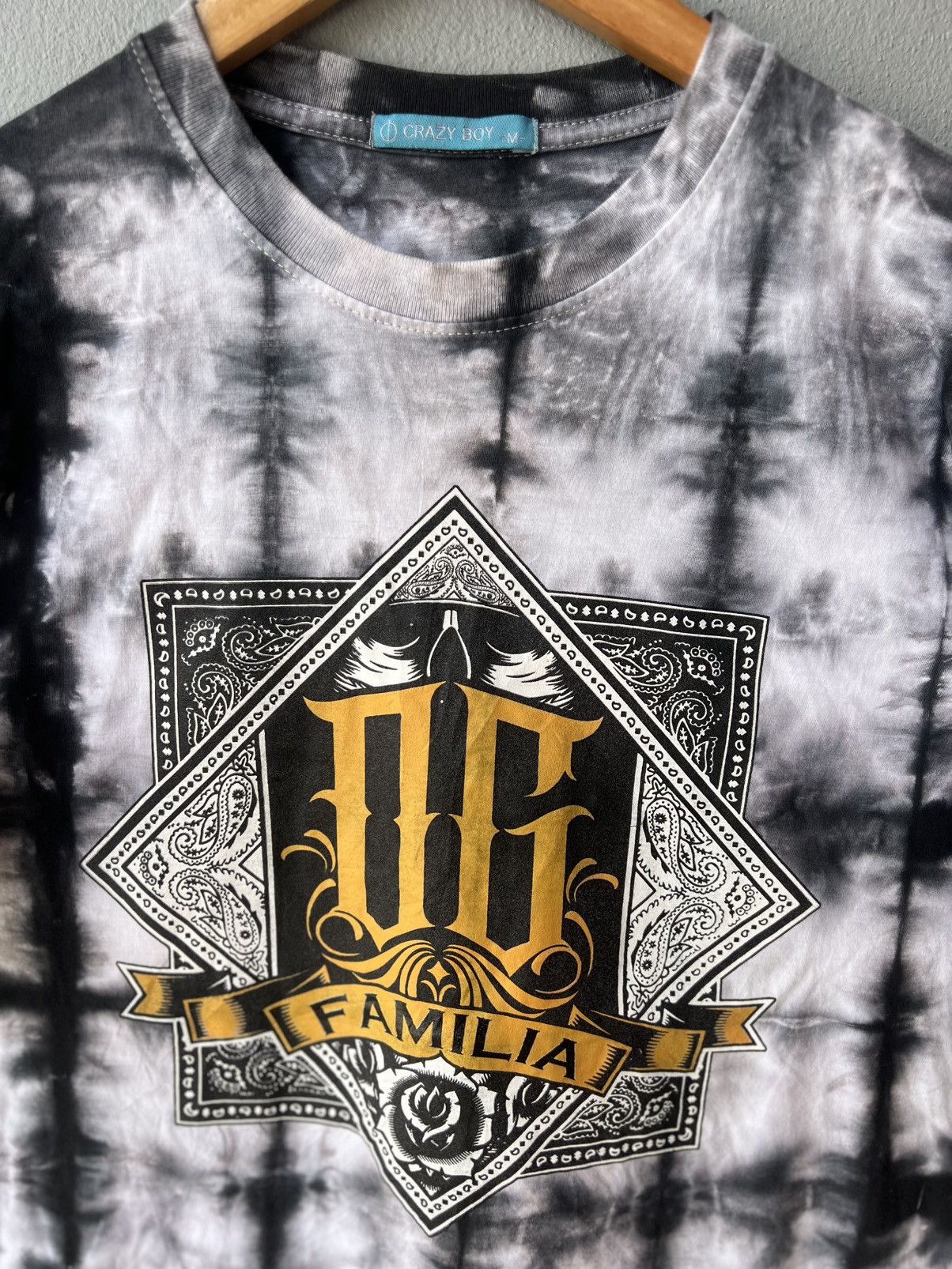 Vintage Crazy Boy "OG FAMILIA" Size US M / EU 48-50 / 2 - 2 Thumbnail