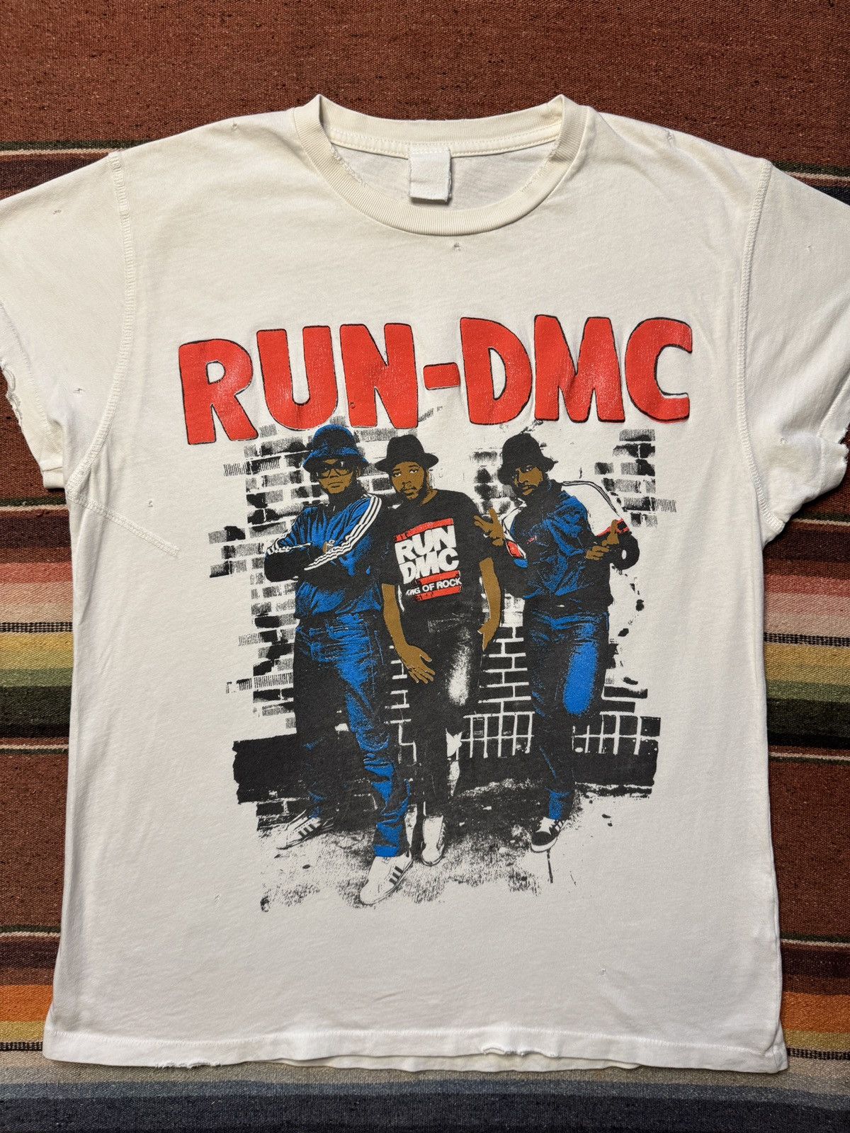 MadeWorn × Vintage MadeWorn Run DMC Tee Shirt Size US S / EU 44-46 / 1 - 2 Thumbnail