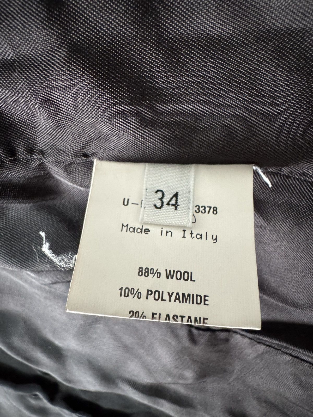 Bally Bally Switzerland Suit Jacket Blazer Wool Black size 34 XS Size XS / US 0-2 / IT 36-38 - 11 Thumbnail