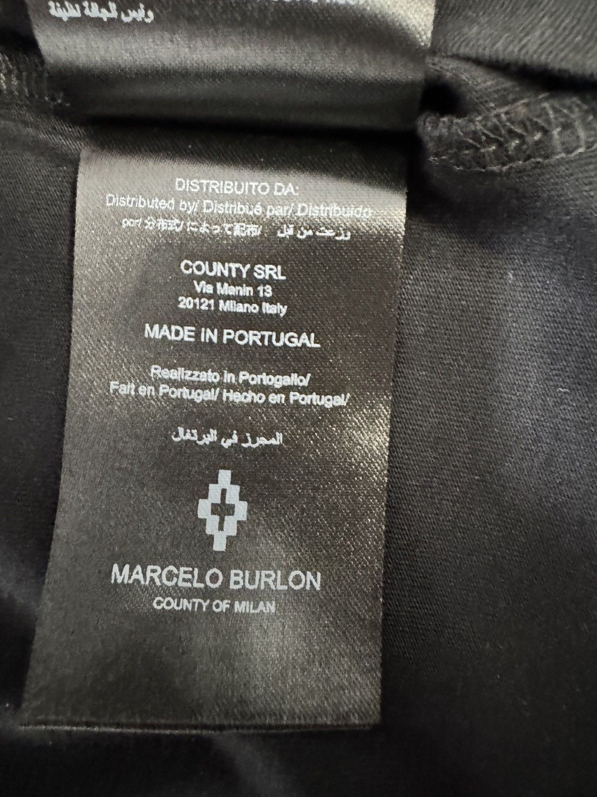 Marcelo Burlon Marcelo Burlon Blue Wing Long Sleeve Crew Neck Size US M / EU 48-50 / 2 - 6 Thumbnail