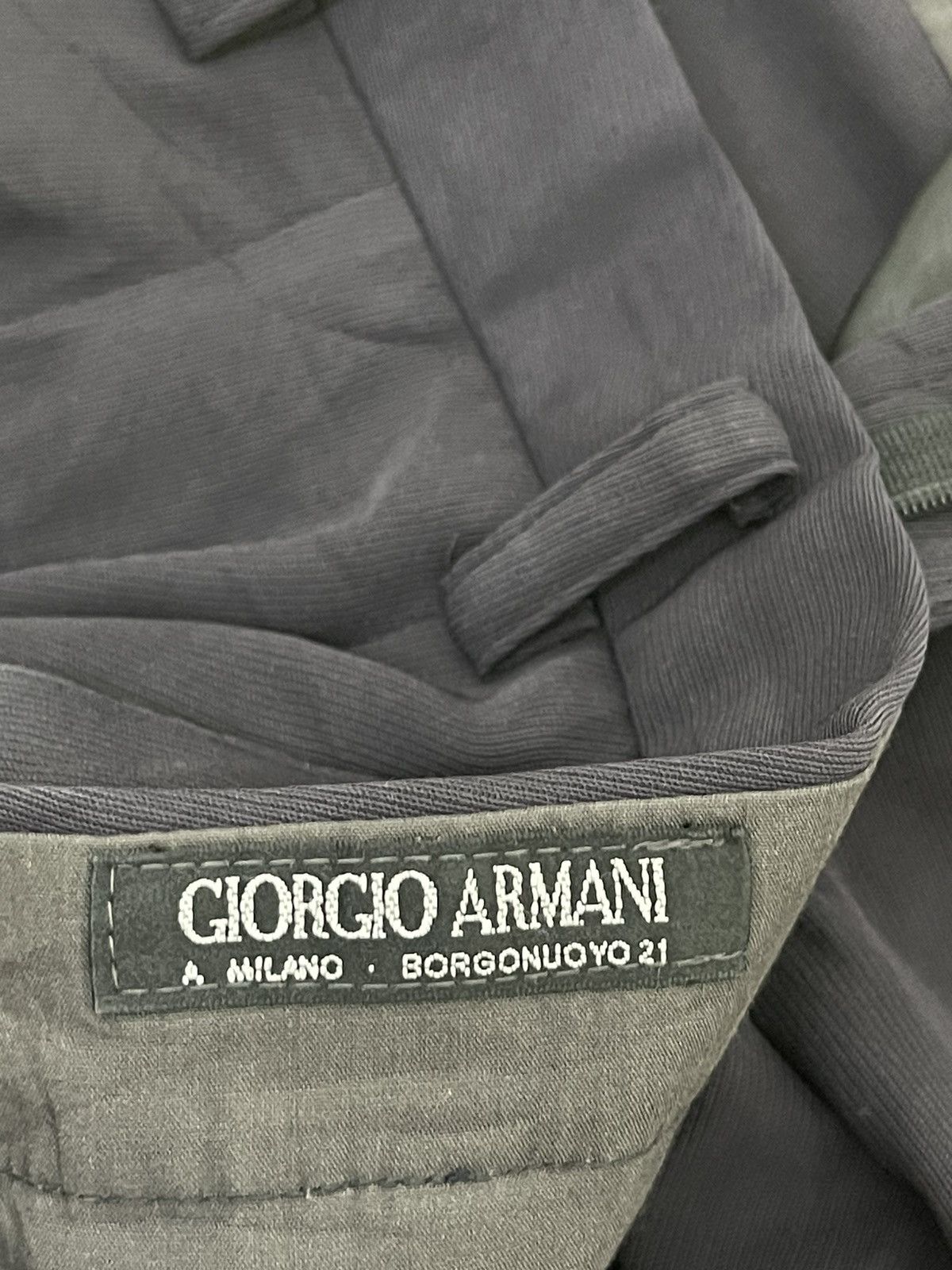 Giorgio Armani Wide Trouser Vtg 90s Giorgio Armani Balloon Pant 8🟦9 Size US 31 - 16 Thumbnail