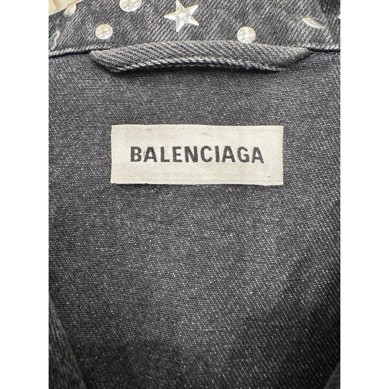 Balenciaga Balenciaga Grey Denim Jacket - Women's Size 34 Size XS / US 0-2 / IT 36-38 - 9 Thumbnail