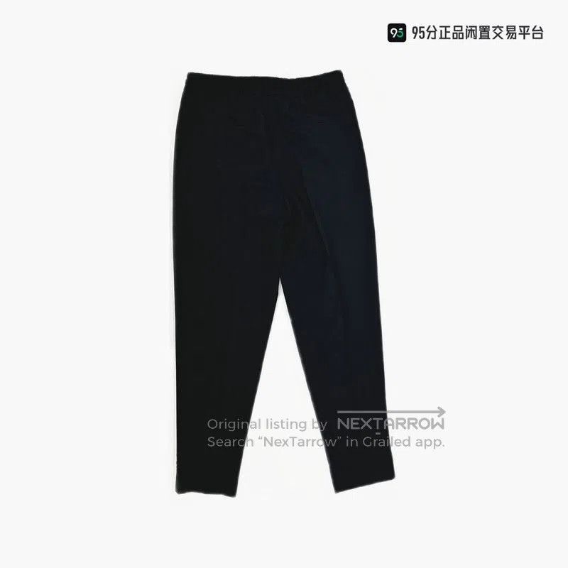 Ermenegildo Zegna Zegna Men's Black Wool Blend Straight. Size US 28 / EU 44 - 2 Thumbnail