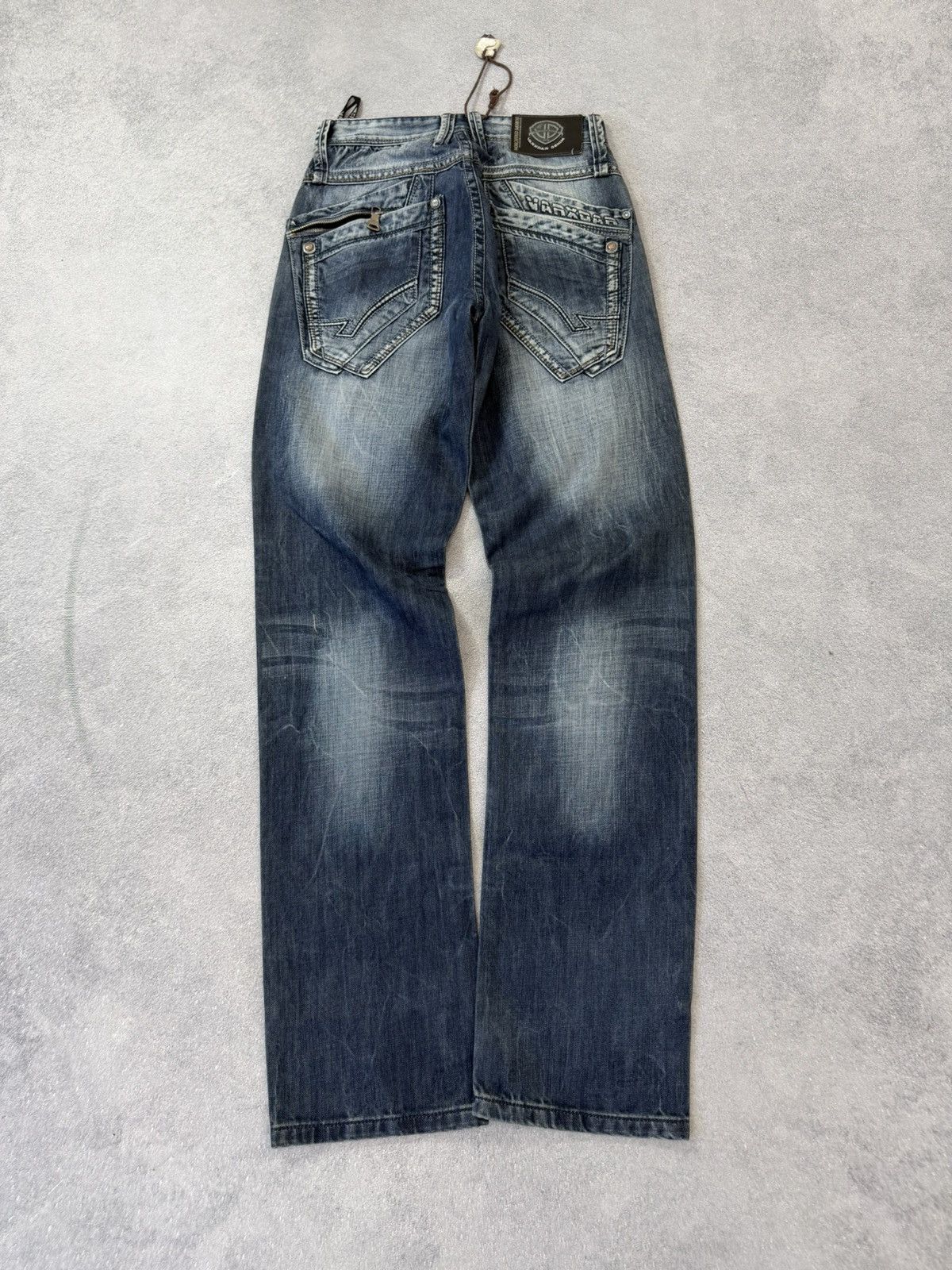 Hedi Slimane Vintage Dior Hedi Slimane Style Washed Denim Jeans Size US 30 / EU 46 - 8 Thumbnail
