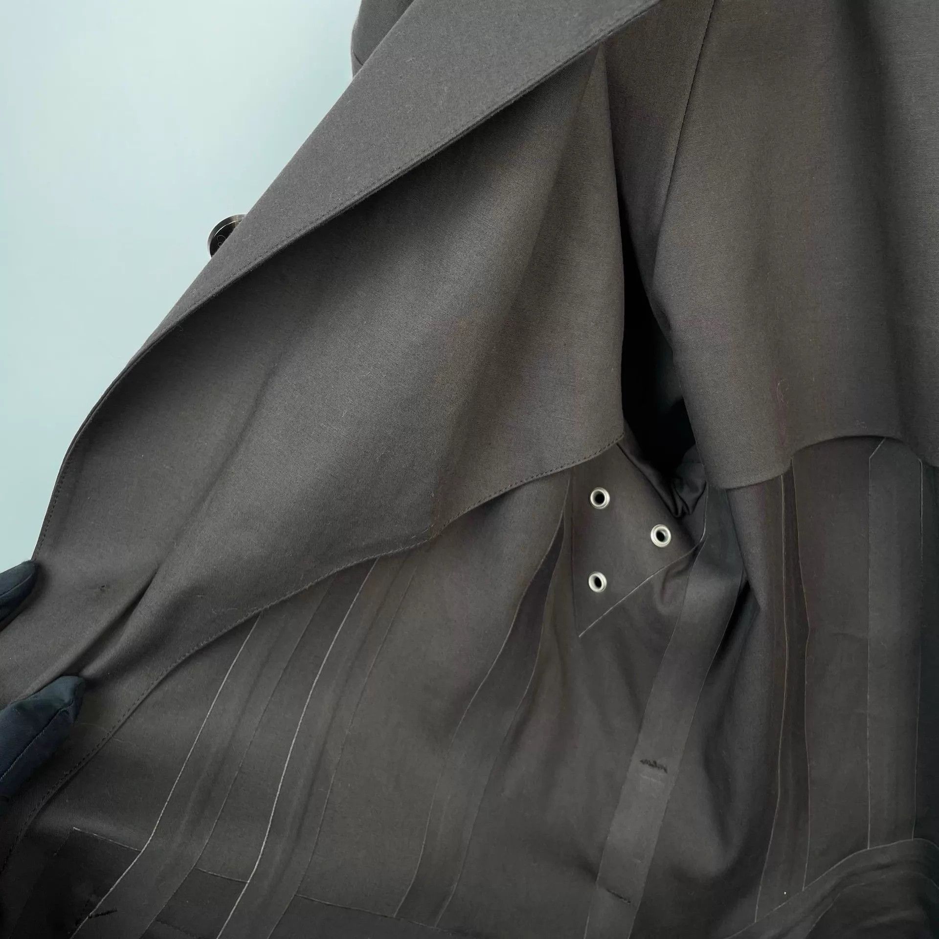 Bottega Veneta BV women's classic tri belt trench coat 260330VZZWS05 Size S / US 4 / IT 40 - 7 Thumbnail