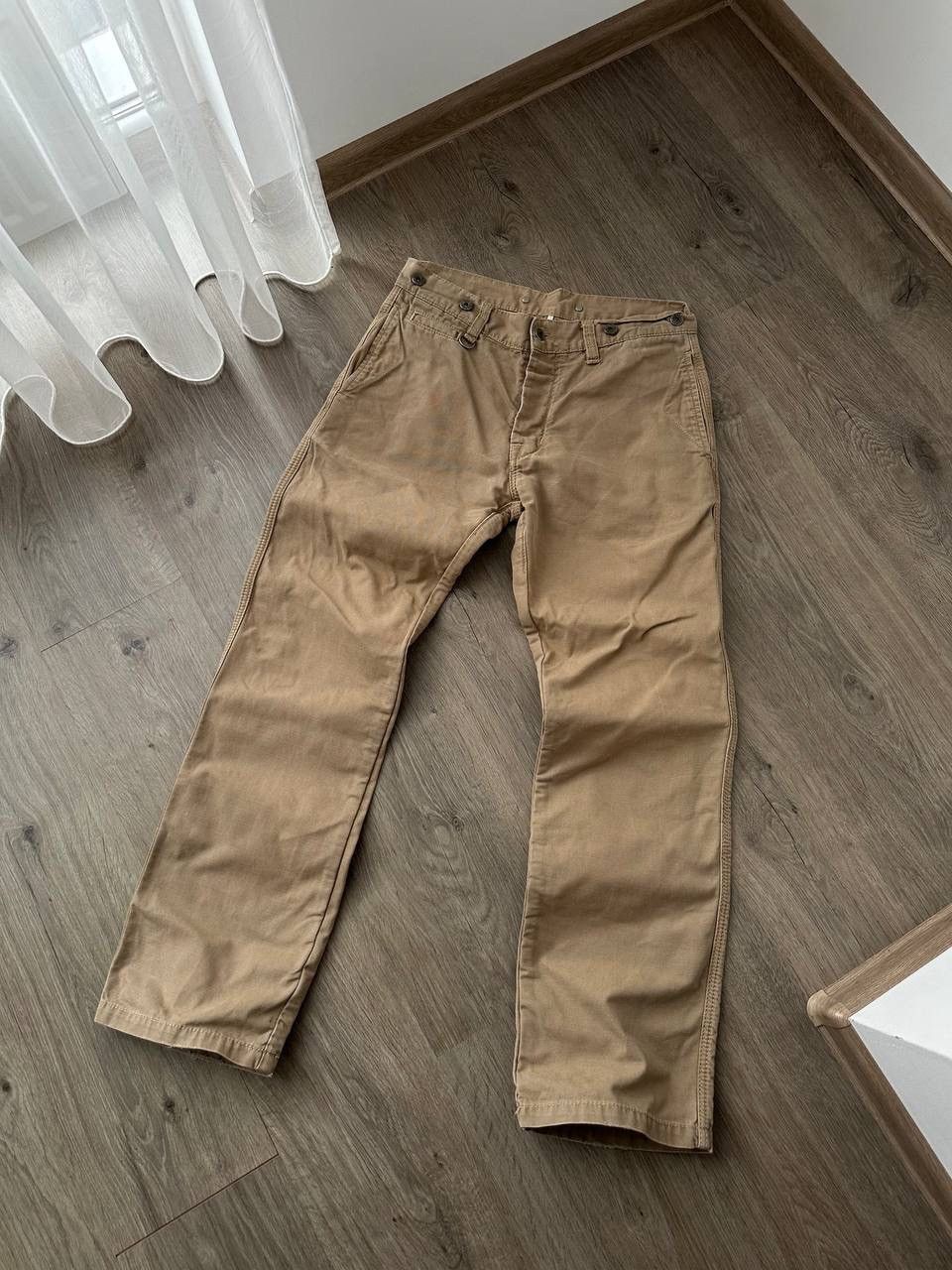 Japanese Brand × Pike Brothers × Vintage Vintage Pike Brother Brown Hunting Denim Pants Size US 32 / EU 48 - 9 Thumbnail