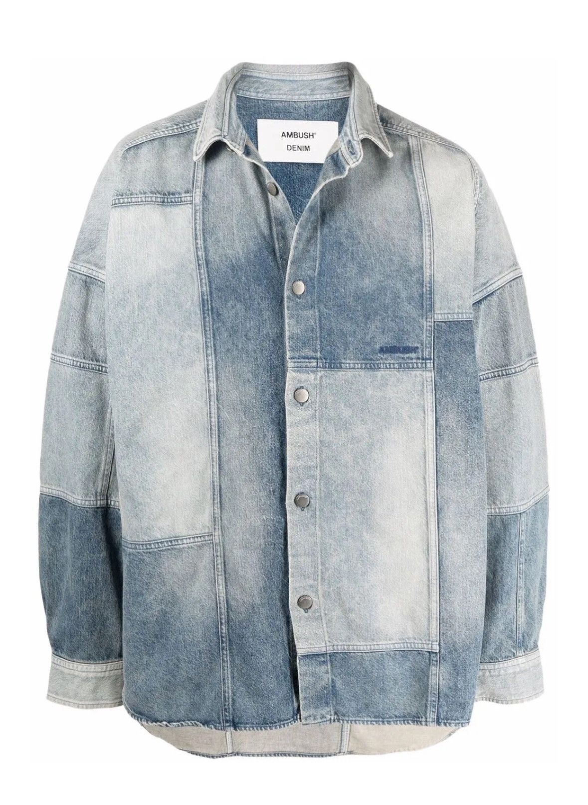 PEACEMINUSONE × AMBUSH® DENIM JACKET Ambush Design × peaceminusone Ambush X peaceminusone Damaged