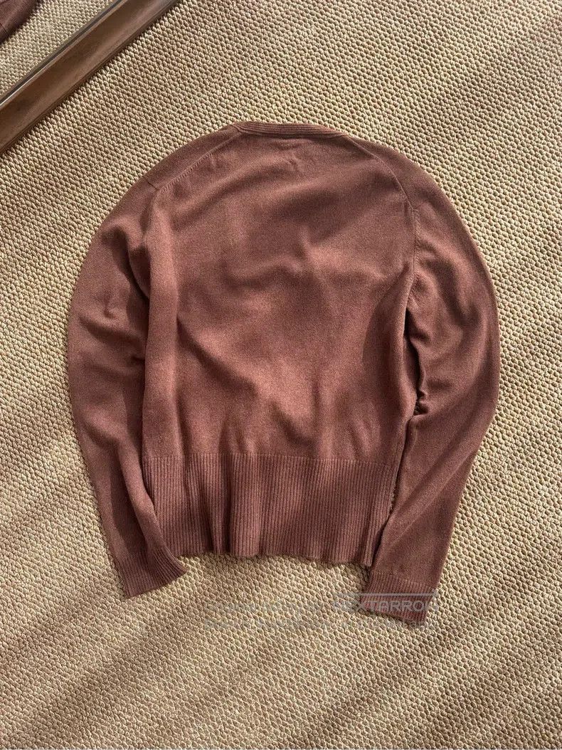 Hermes Hermes Cashmere H buckle knit long vest, brown Size M / US 6-8 / IT 42-44 - 6 Thumbnail
