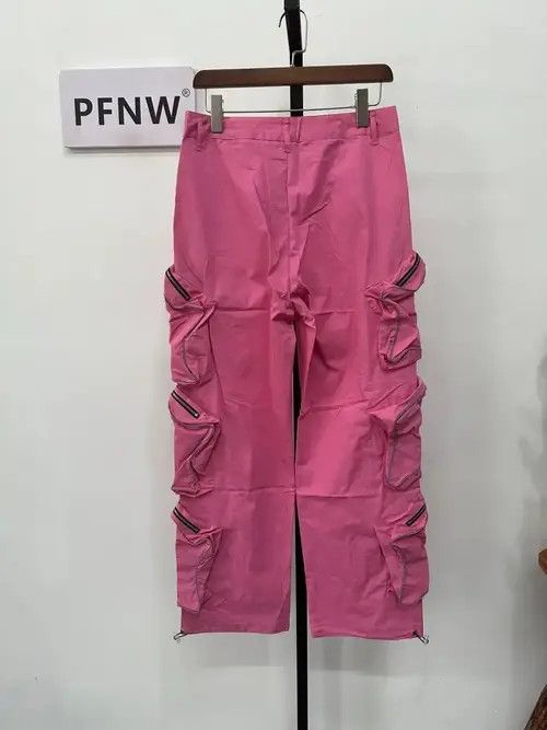 Designer Reflective pants with stars and pockets hip-hop Harajuku Size US 30 / EU 46 - 3 Thumbnail