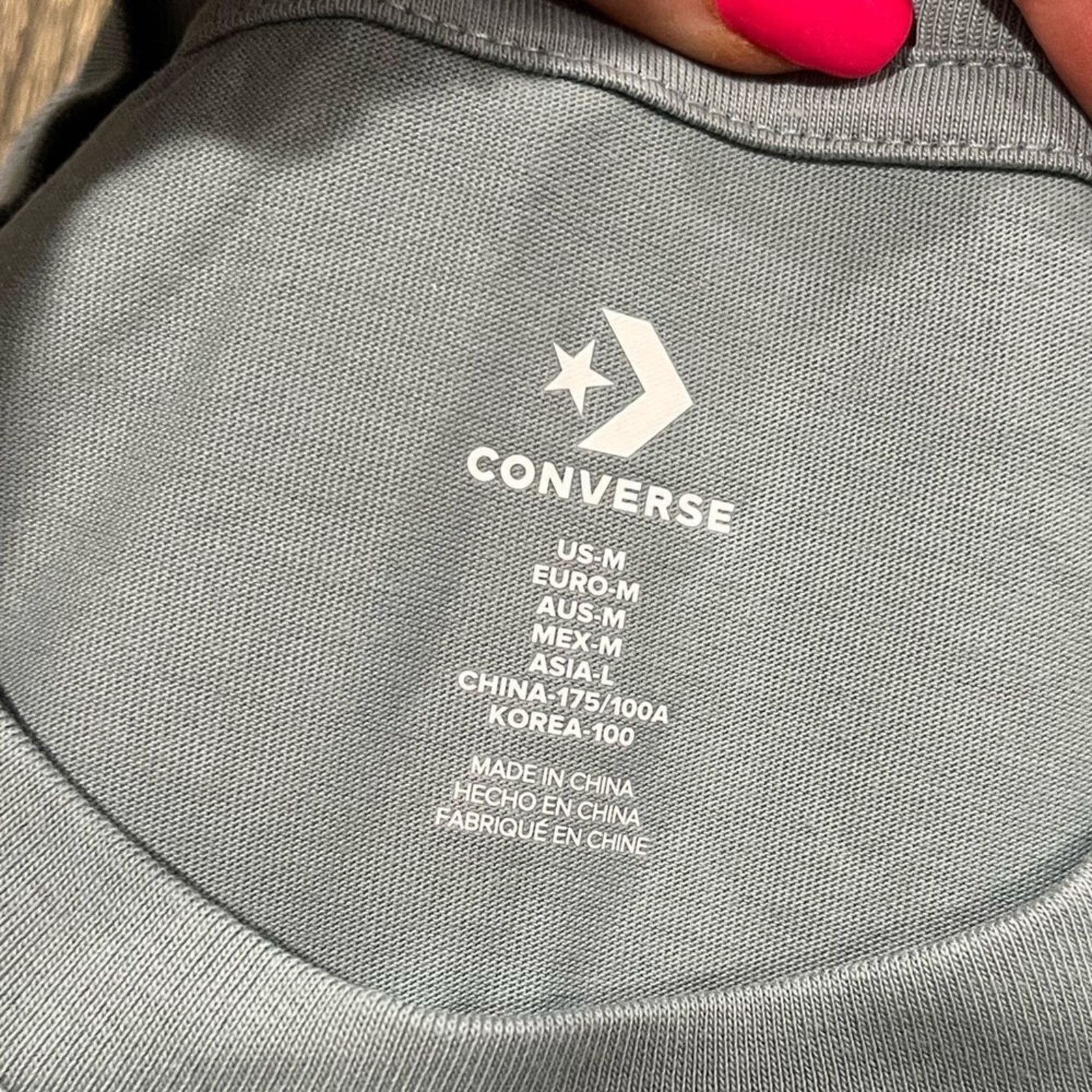 Converse NWT Converse Star Graphic T-Shirt Short Sleeve Crewneck M Size US M / EU 48-50 / 2 - 4 Thumbnail