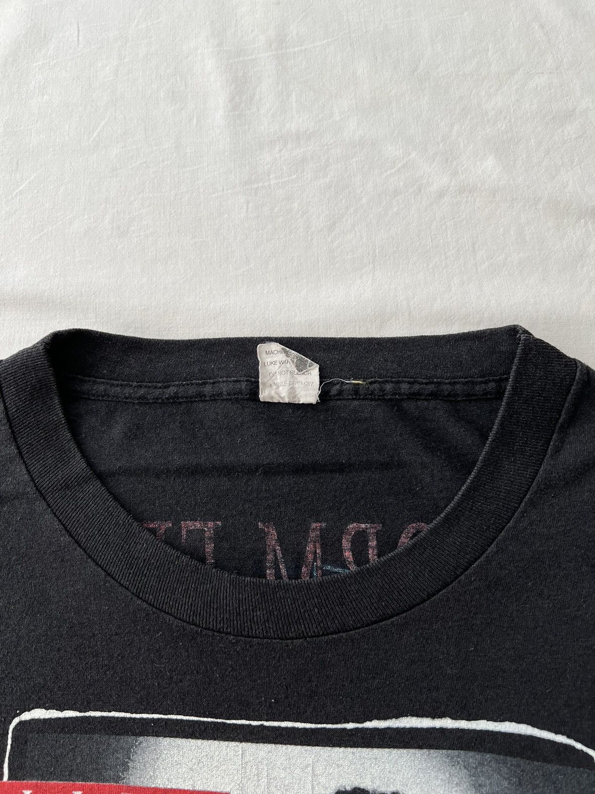 Band Tees Vintage 1989 Billy Joel Storm Front Tour 89-90 Black T-shirt Size US L / EU 52-54 / 3 - 9 Thumbnail