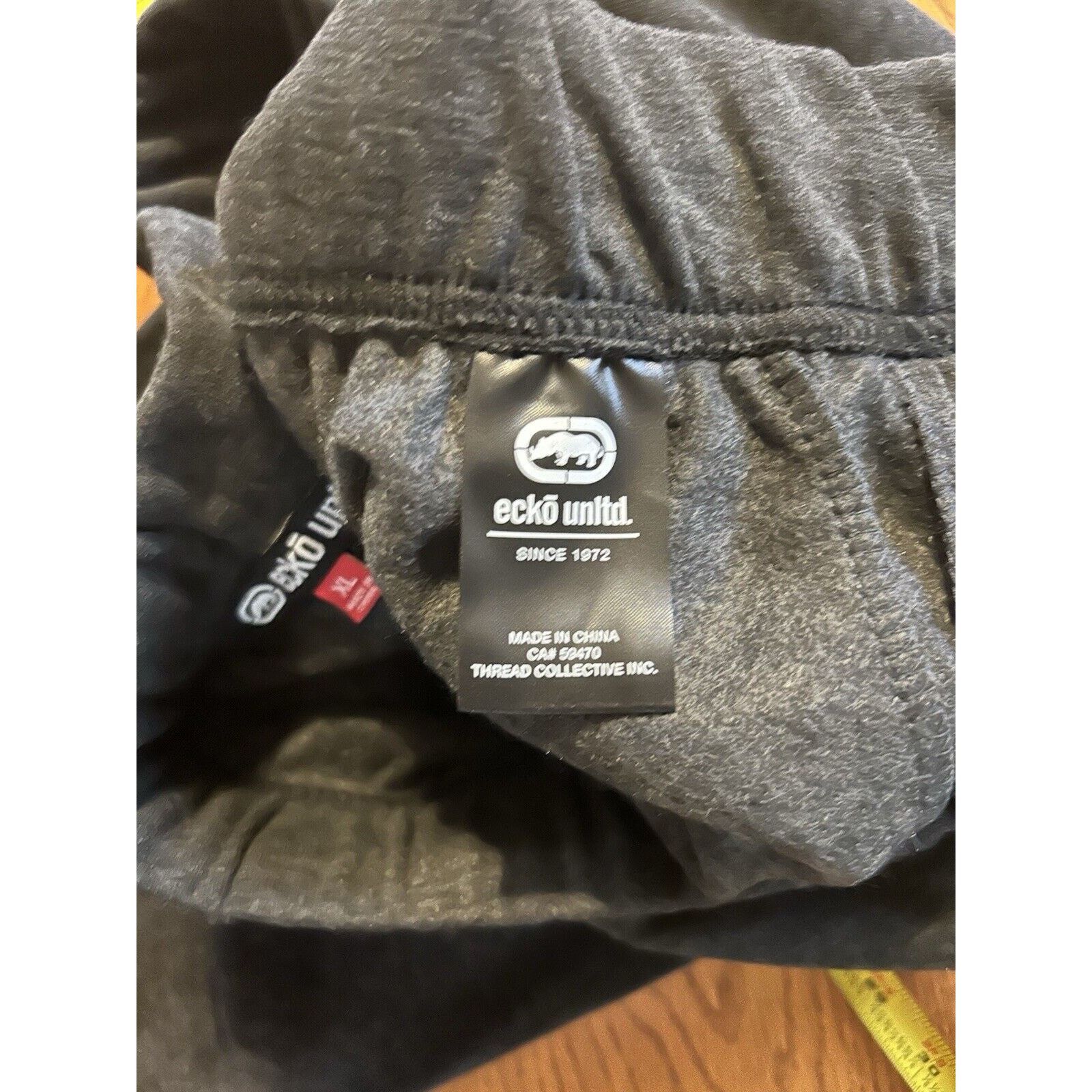 Ecko Unltd. ecko unltd jeans Men’s Joggers Xl Charcoal Heather Gray NWT Size US 30 / EU 46 - 6 Thumbnail