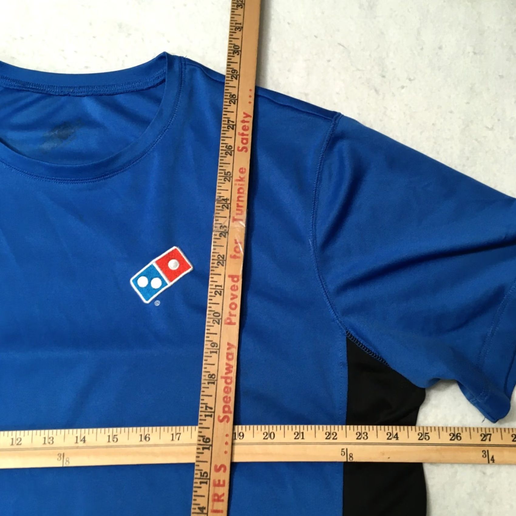 Vintage Dominos Gear Shirt Mens Size XL Blue Pizza Logo Size US M / EU 48-50 / 2 - 6 Thumbnail