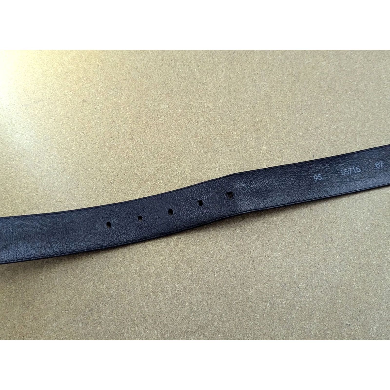 Vintage Doris Hartwich Mens Brown Leather Belt Size 95 Germany Belt Men Brown Leather 95 Germany Size ONE SIZE - 7 Thumbnail