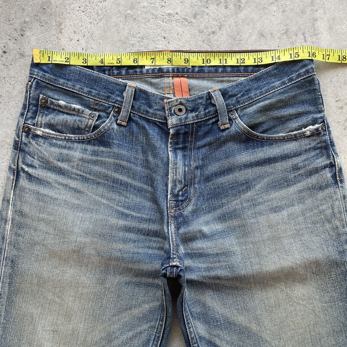 Levi's Vintage Levi’s 502 RUSTY Faded Distressed Jeans Denim Pants Size US 32 / EU 48 - 5 Thumbnail