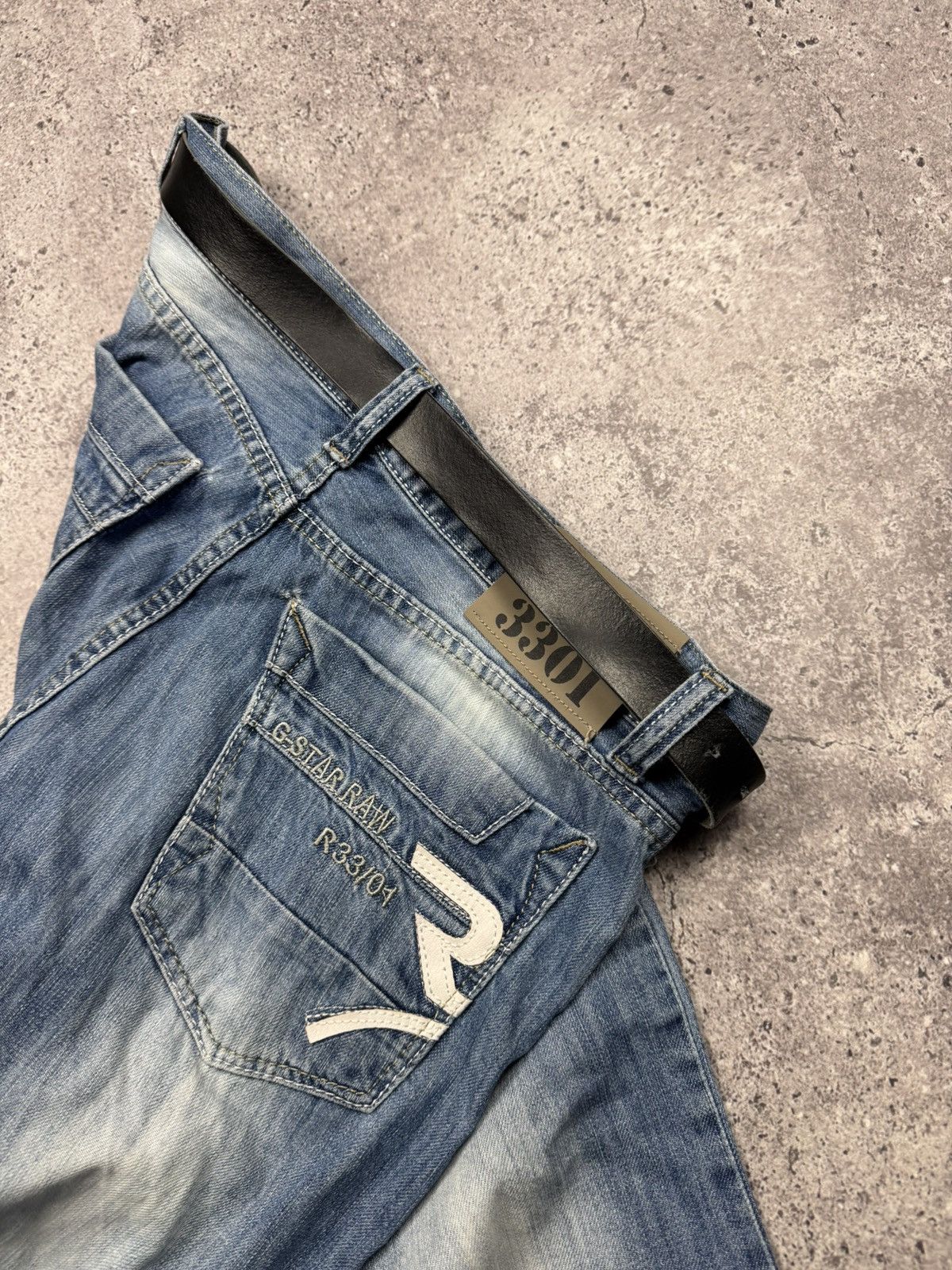 Japanese Brand 00’s NUMBER NINE STYLE JAPAN LEATHER Y2K BELT VINTAGE Size ONE SIZE - 5 Thumbnail