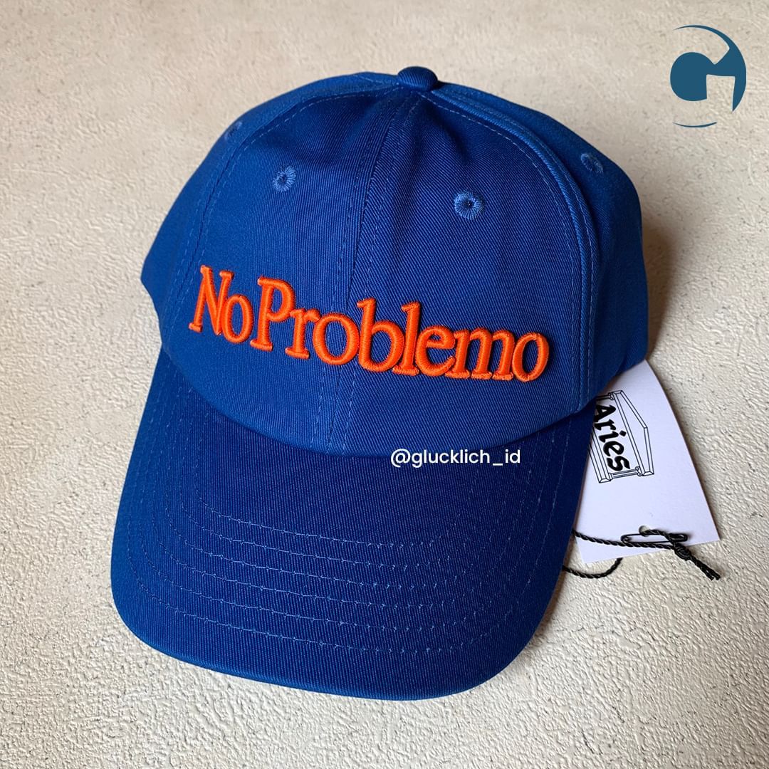 Aries ARIES, No Problemo Cap in Blue Size ONE SIZE - 3 Thumbnail