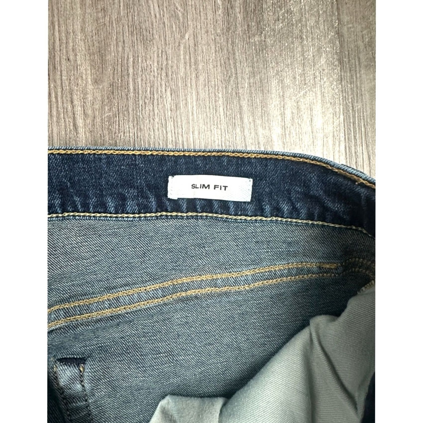 Flint And Tinder Flint and Tinder Jeans Slim Fit 36x32 Blue Men Shirt? Size US 36 / EU 52 - 7 Thumbnail