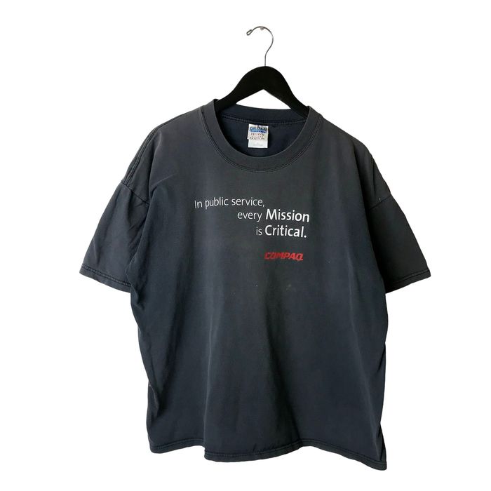 Vintage Vintage Distressed Compaq Computers T Shirt 90s Y2K Adult | Grailed