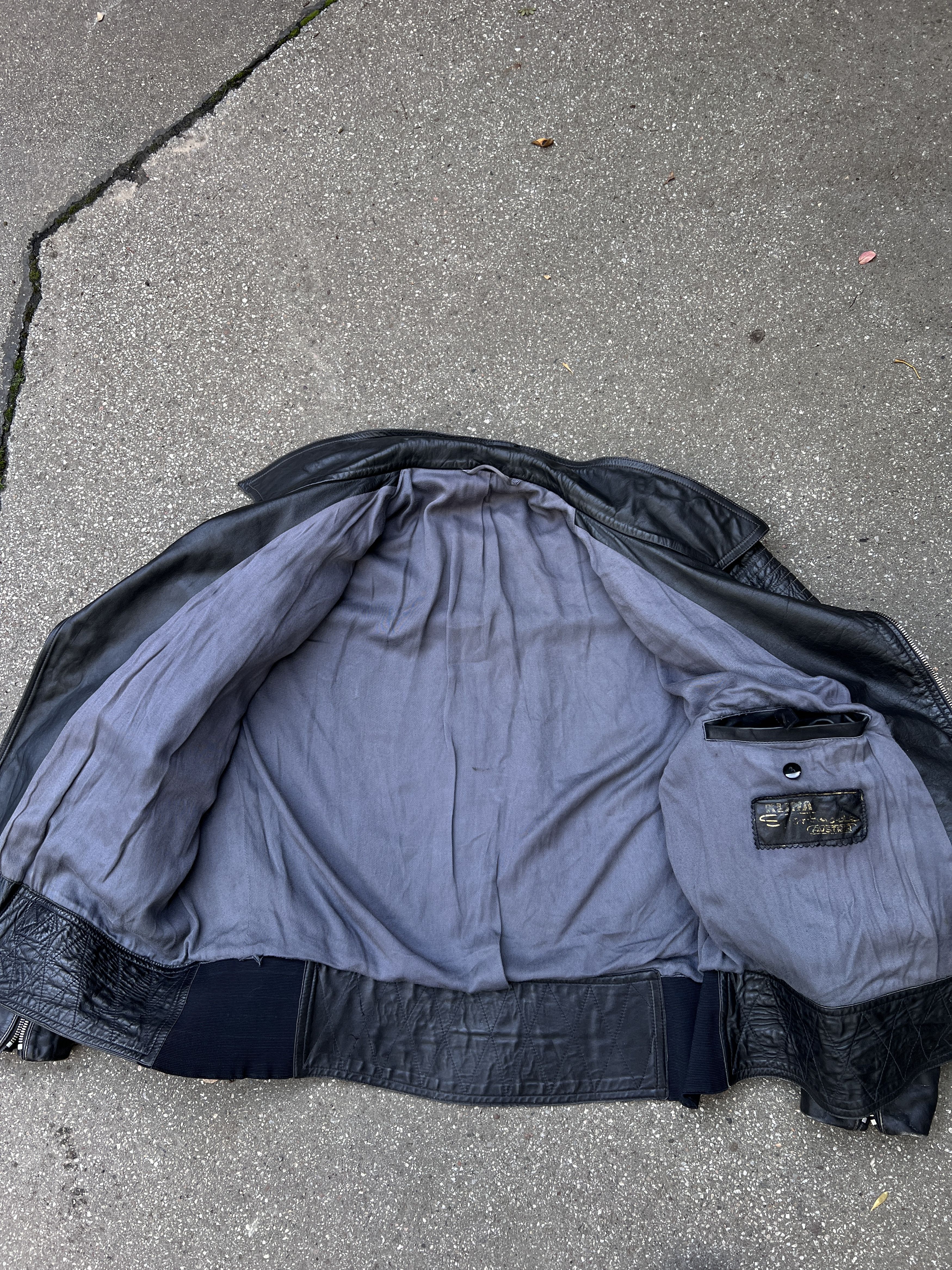 Hysteric Glamour Vintage leather jacket rick owens balenciaga LGB style y2k Size US L / EU 52-54 / 3 - 13 Thumbnail