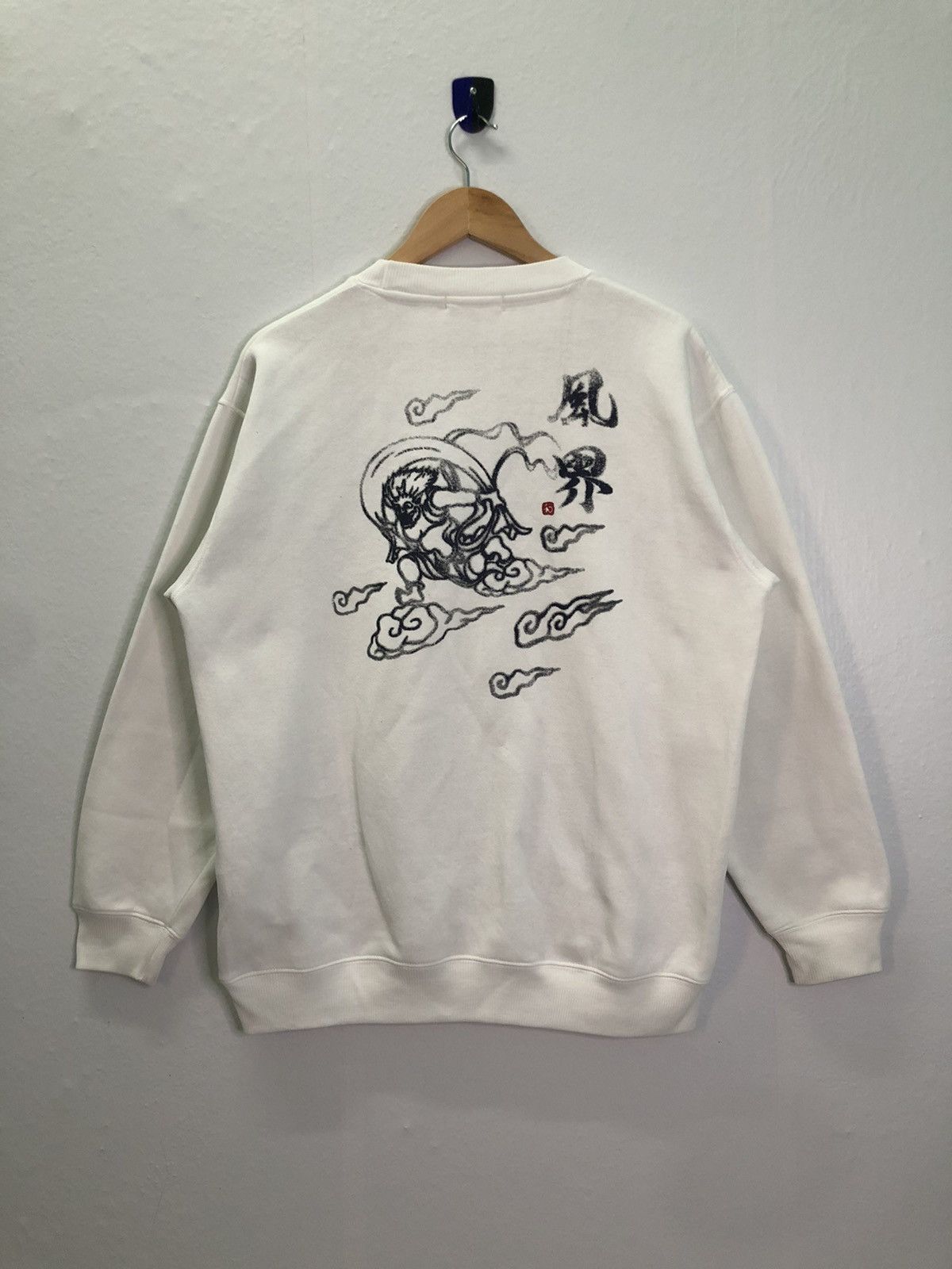 Japanese Brand × Vintage Vintage Primal Point Sweatshirt Size US L / EU 52-54 / 3 - 1 Thumbnail