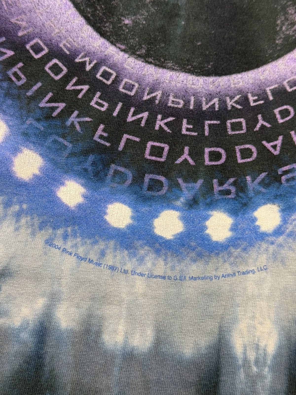 Pink Floyd Vintage Pink Floyd Dark Side of The Moon Tie Dye T shirt Size US M / EU 48-50 / 2 - 19 Thumbnail