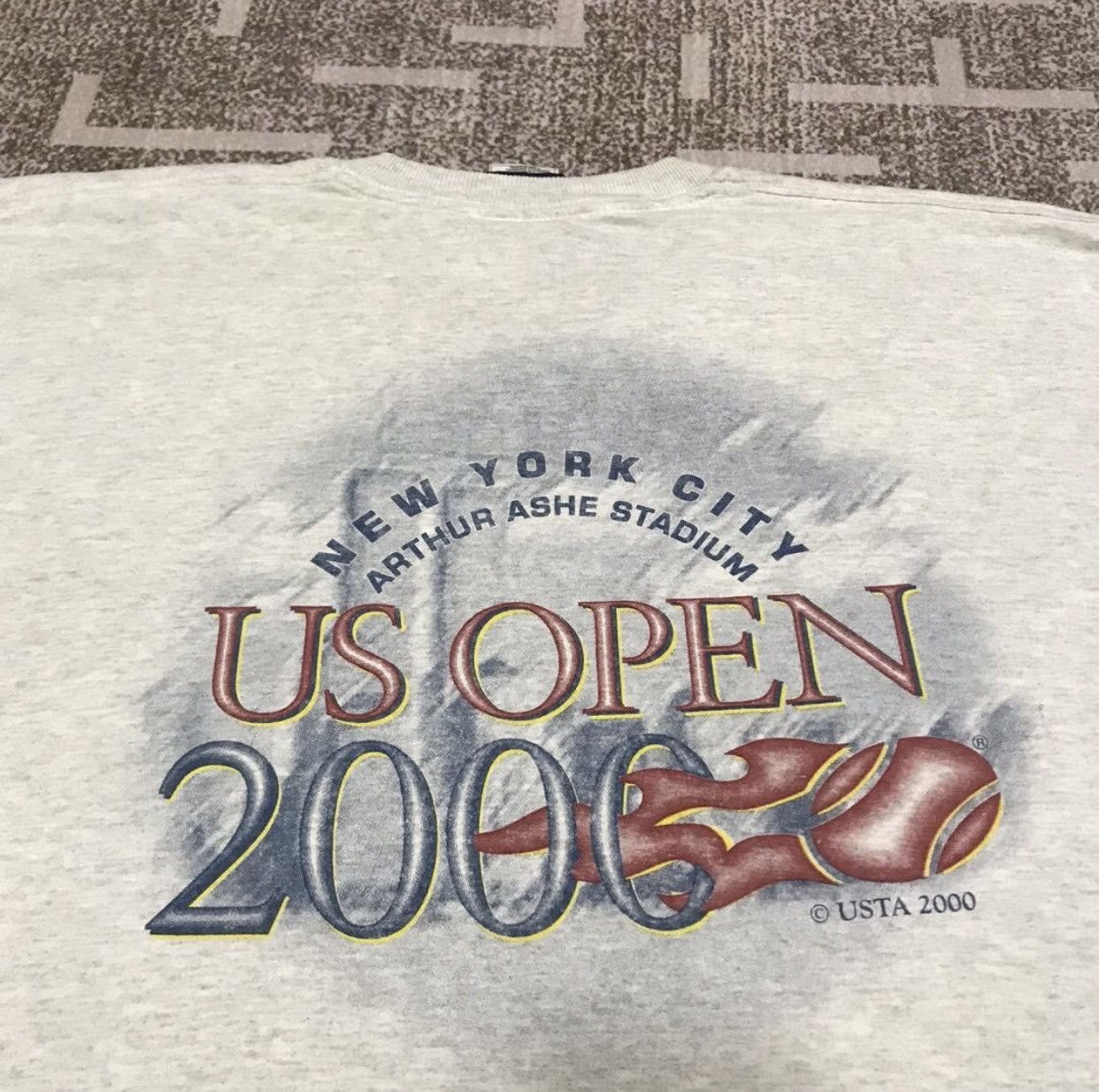 Vintage US OPEN NEW YORK CITY 2000s TEE Size US XL / EU 56 / 4 - 2 Thumbnail