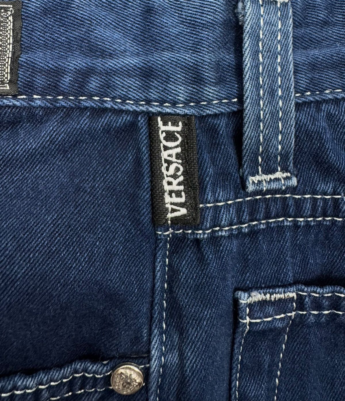 Versace Jeans Couture Versace Jeans Couture Vintage Blue Jeans size 30 Size 30" / US 8 / IT 44 - 14 Thumbnail