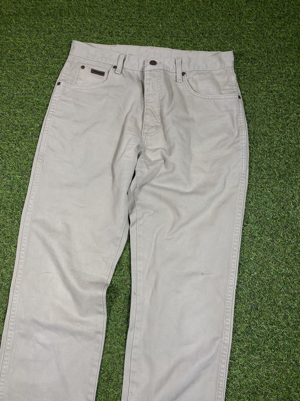 Wrangler Vintage 90s Wrangler jeans denim streetwear style size 34x34 Size US 34 / EU 50 - 5 Thumbnail