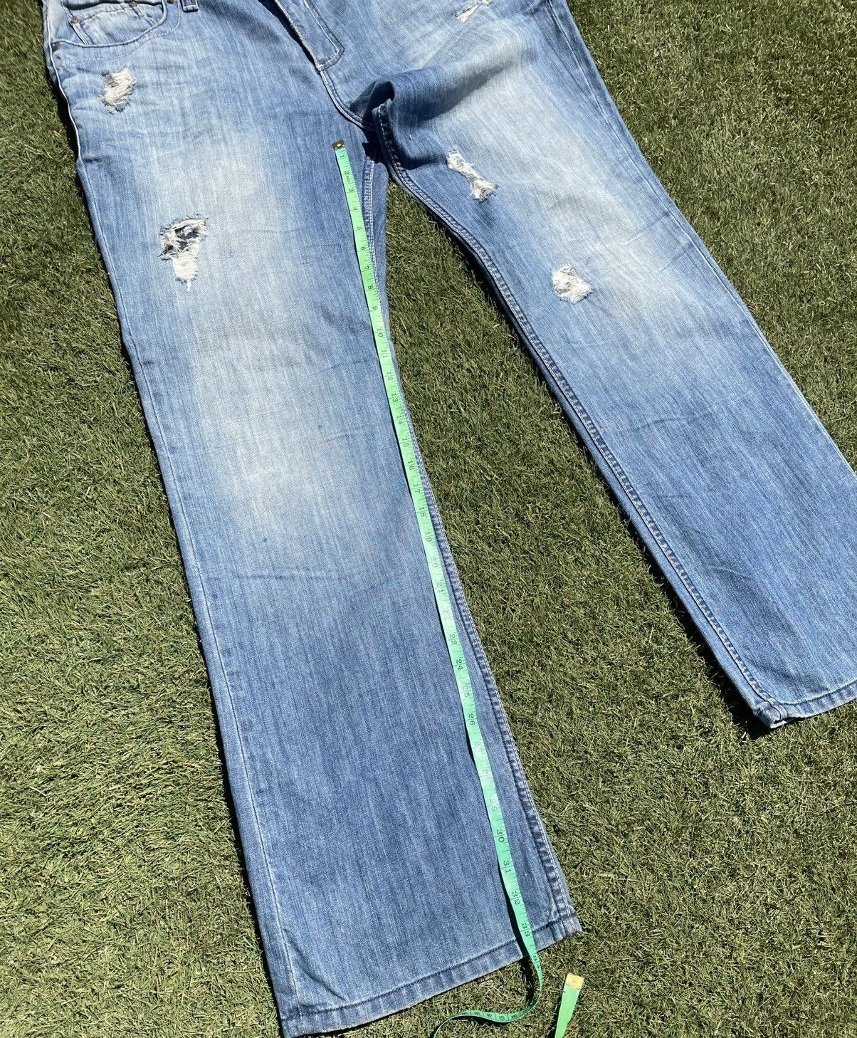 Affliction Affliction Denim Jeans Mens 40X34 Skull Faded Distressed Size US 40 / EU 56 - 7 Thumbnail