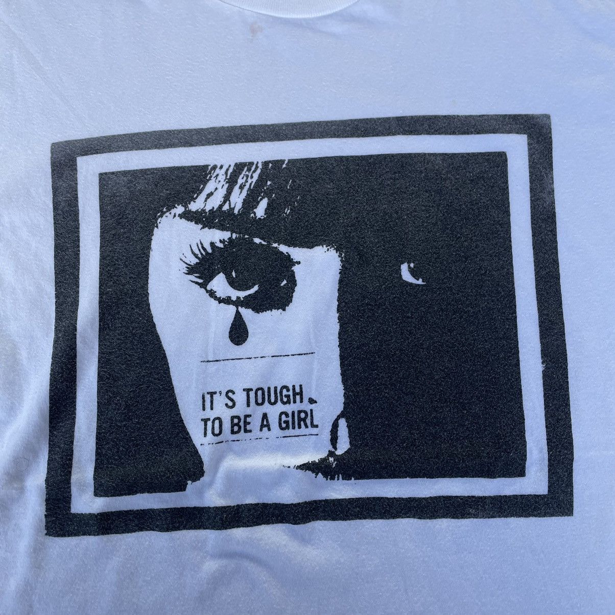 Designer × Japanese Brand × Vintage 🔥🔥Sexy Dynamite London Tough Girl Box Logo Image Punk Tee Size US XL / EU 56 / 4 - 2 Thumbnail