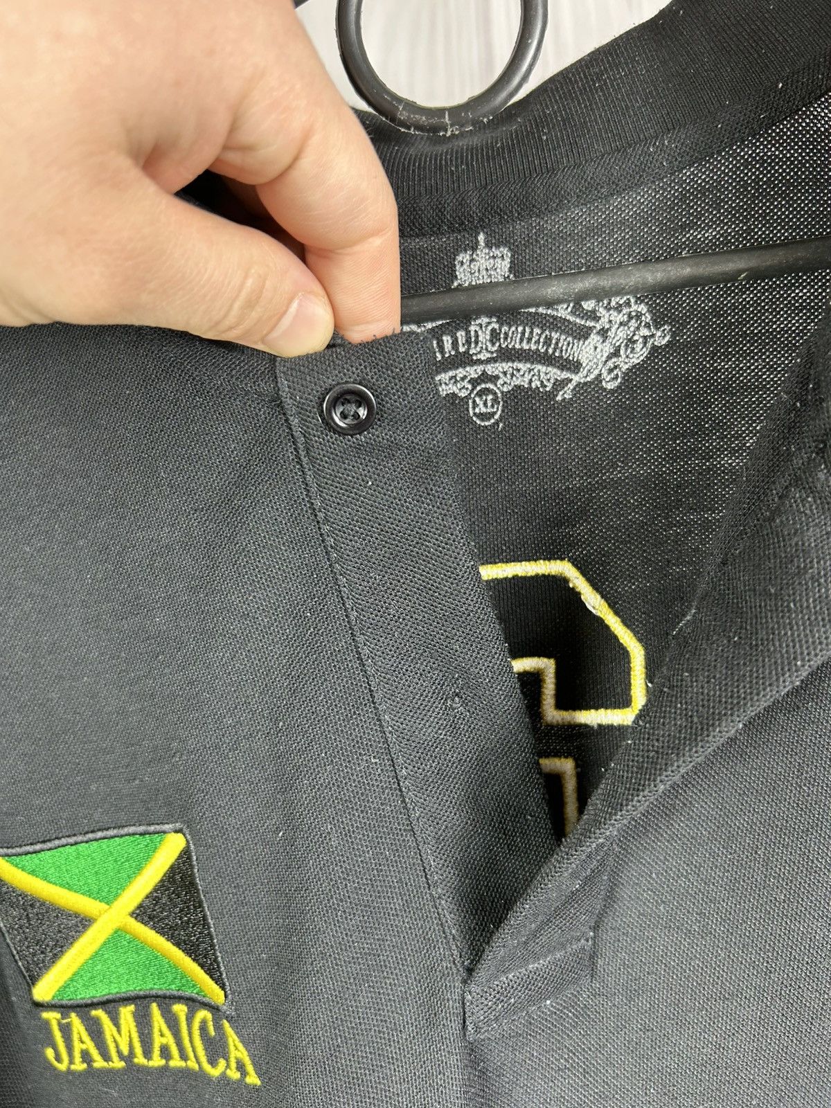 Vintage Vintage Polo R L Style Jamaica 3 Team Chief Keef Polo Sz XL Size US XL / EU 56 / 4 - 12 Thumbnail