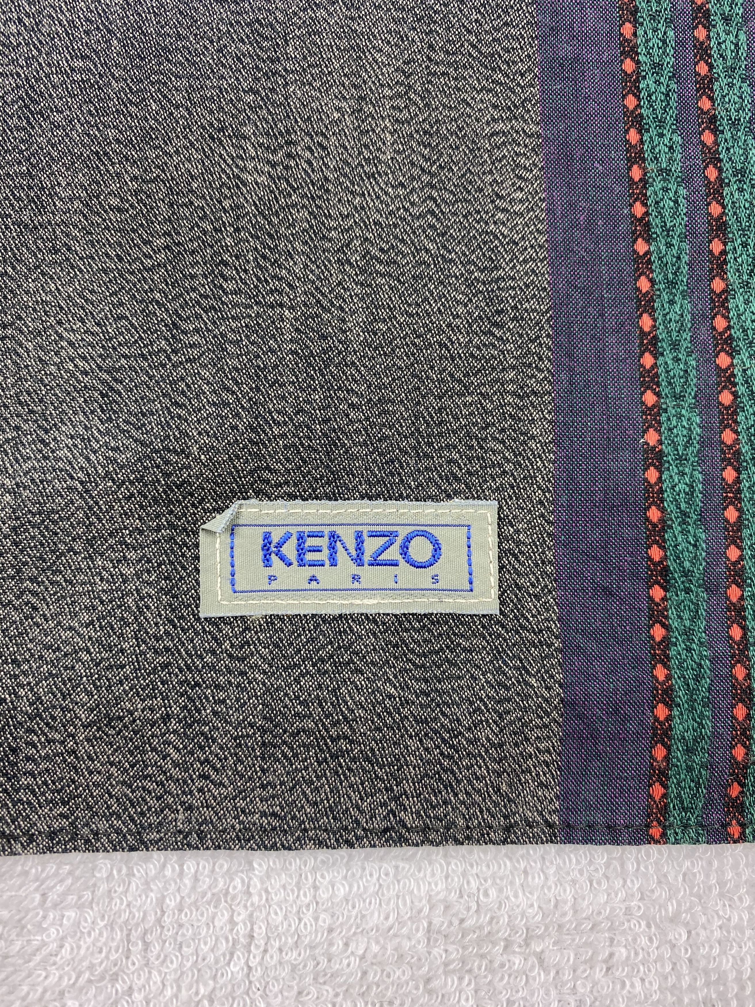 Kenzo × Vintage Kenzo Handkerchief / Bandana / Neckerchief Size ONE SIZE - 5 Thumbnail