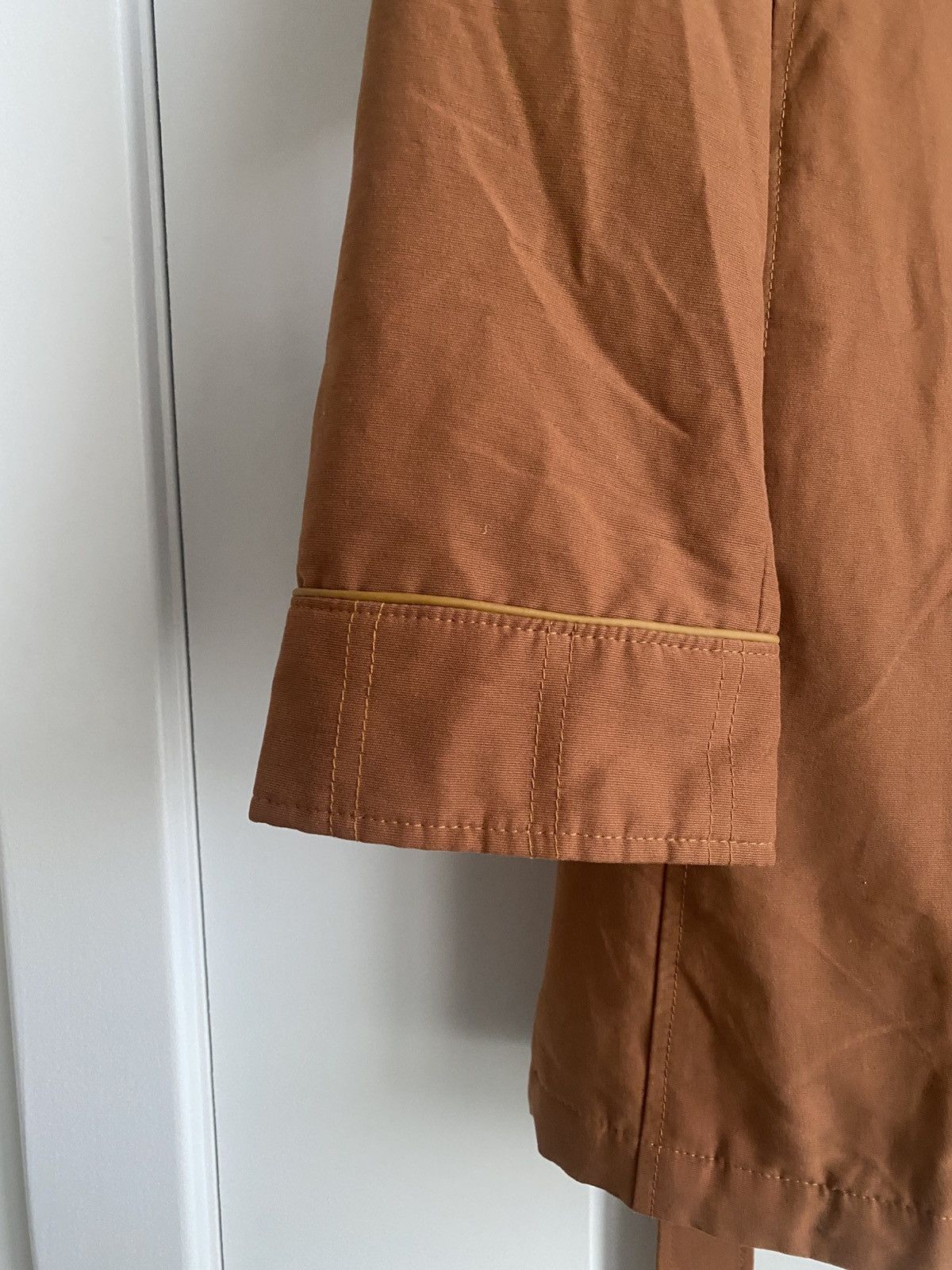 Misty Harbor VINTAGE Misty Harbor Burnt Orange Trench Coat Sz M Size M / US 6-8 / IT 42-44 - 3 Thumbnail