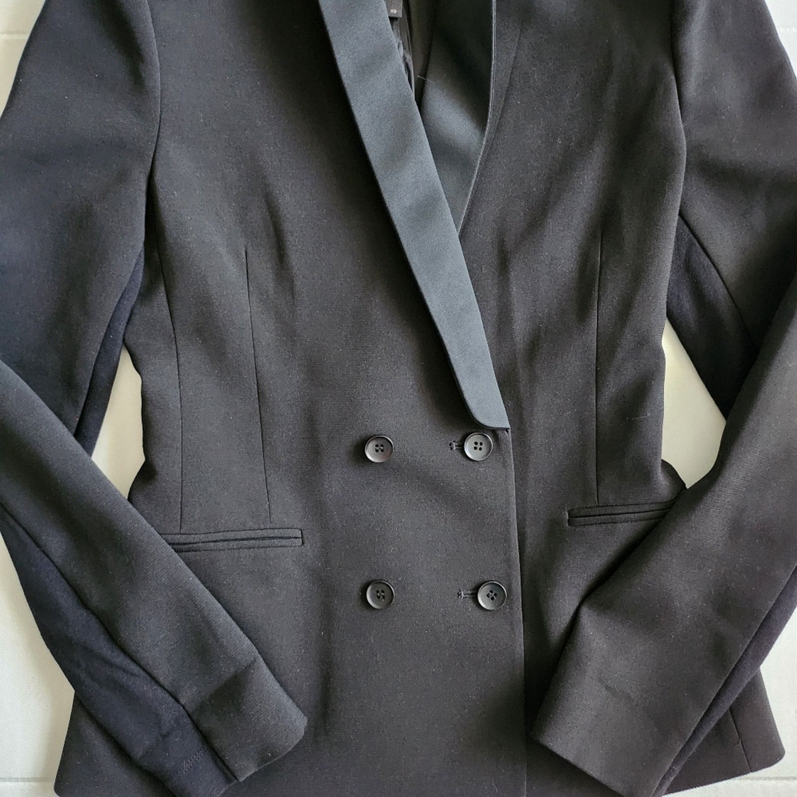 Bcbgmaxazria BCBG MaxAzira fitted black blazer Size XS / US 0-2 / IT 36-38 - 6 Thumbnail